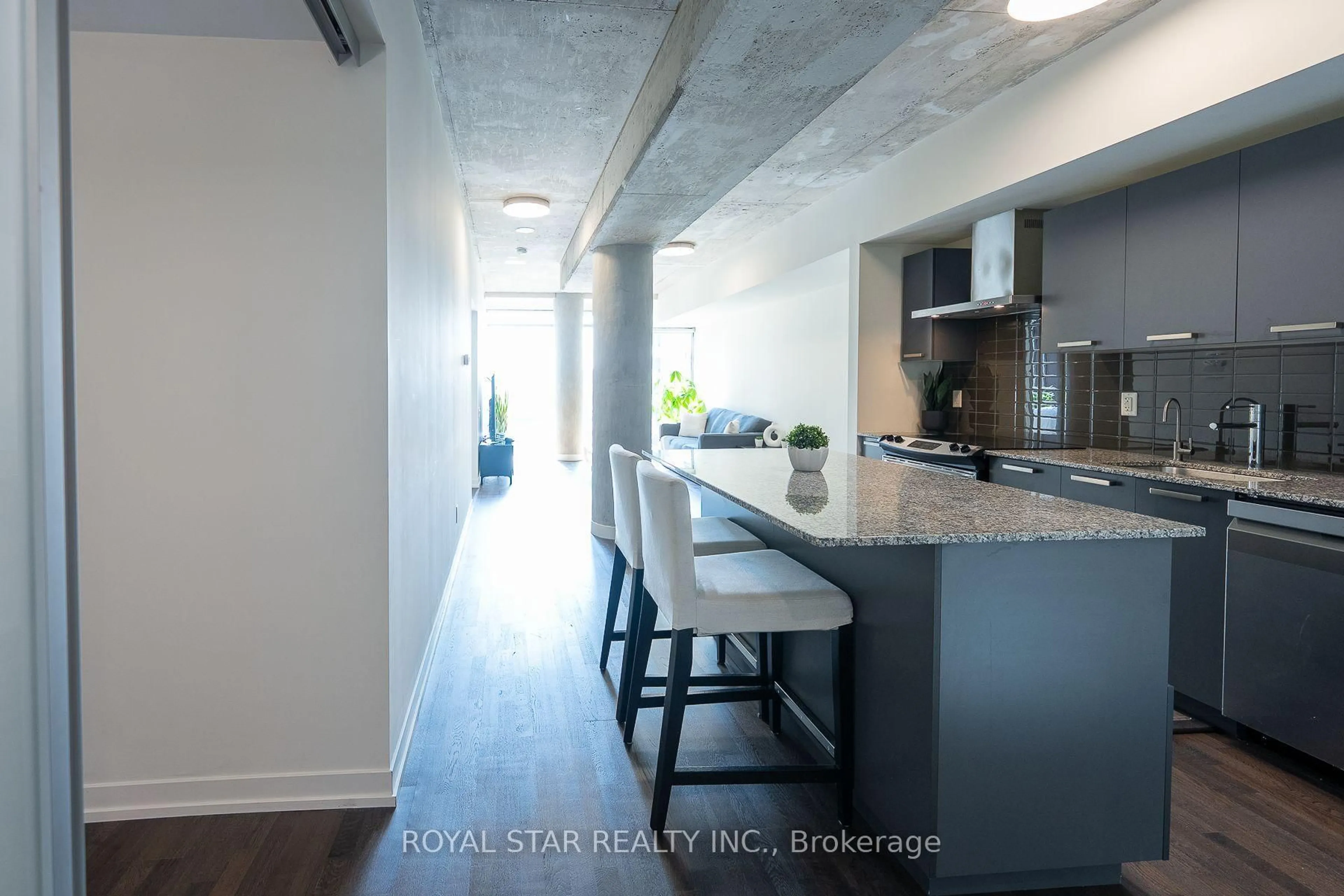 Open concept kitchen, unknown for 95 Bathurst St #623, Toronto Ontario M5V 0H7
