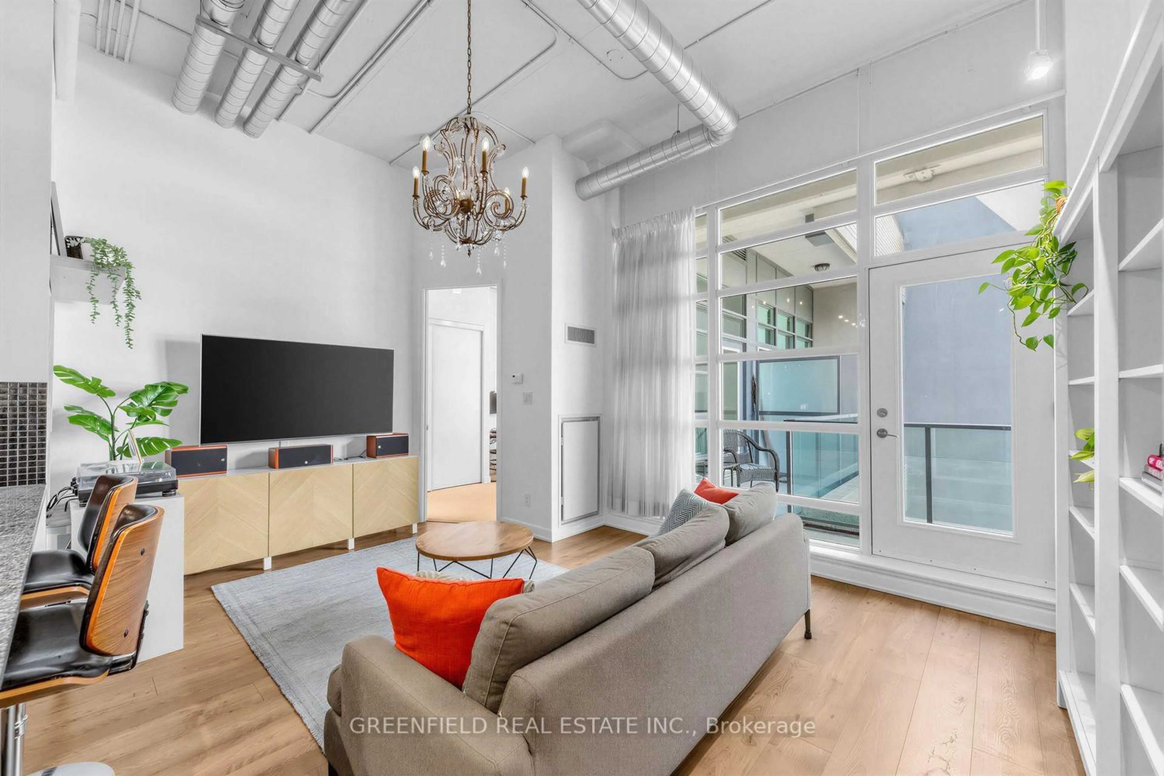 Living room with furniture, unknown for 380 Macpherson Ave #410, Toronto Ontario M4V 3E3
