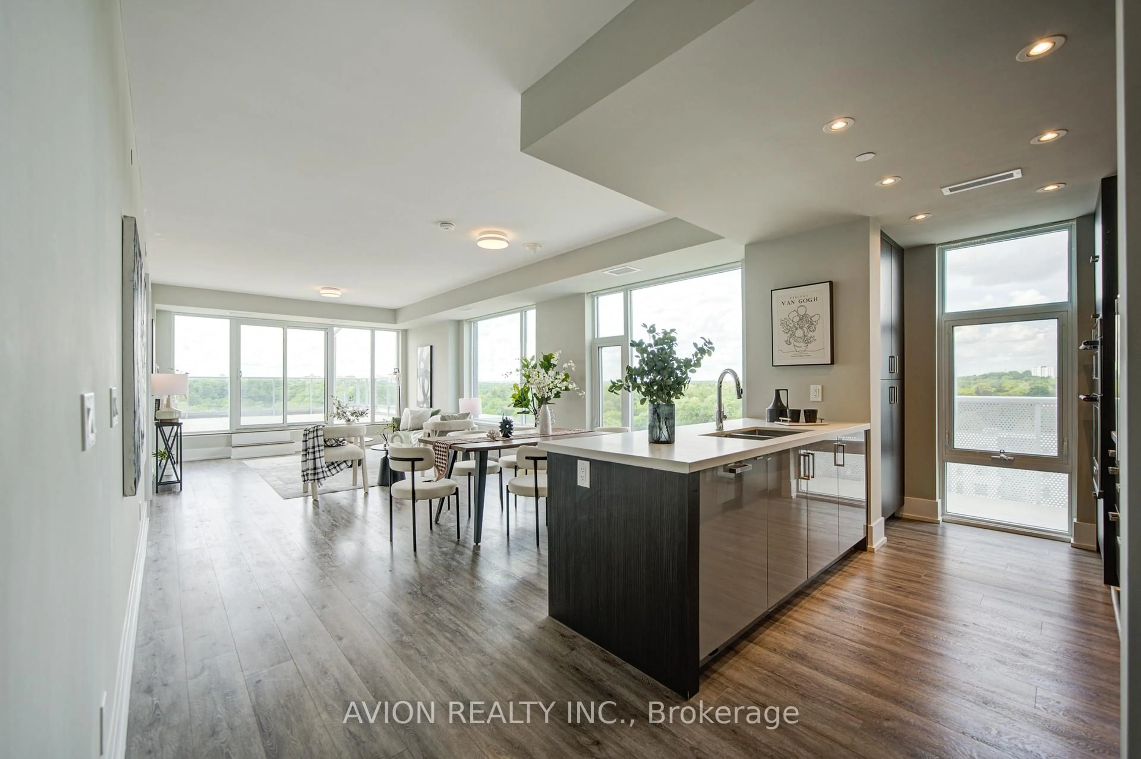 Open concept kitchen, unknown for 25 Adra Grado Way #1019, Toronto Ontario M2J 0H6