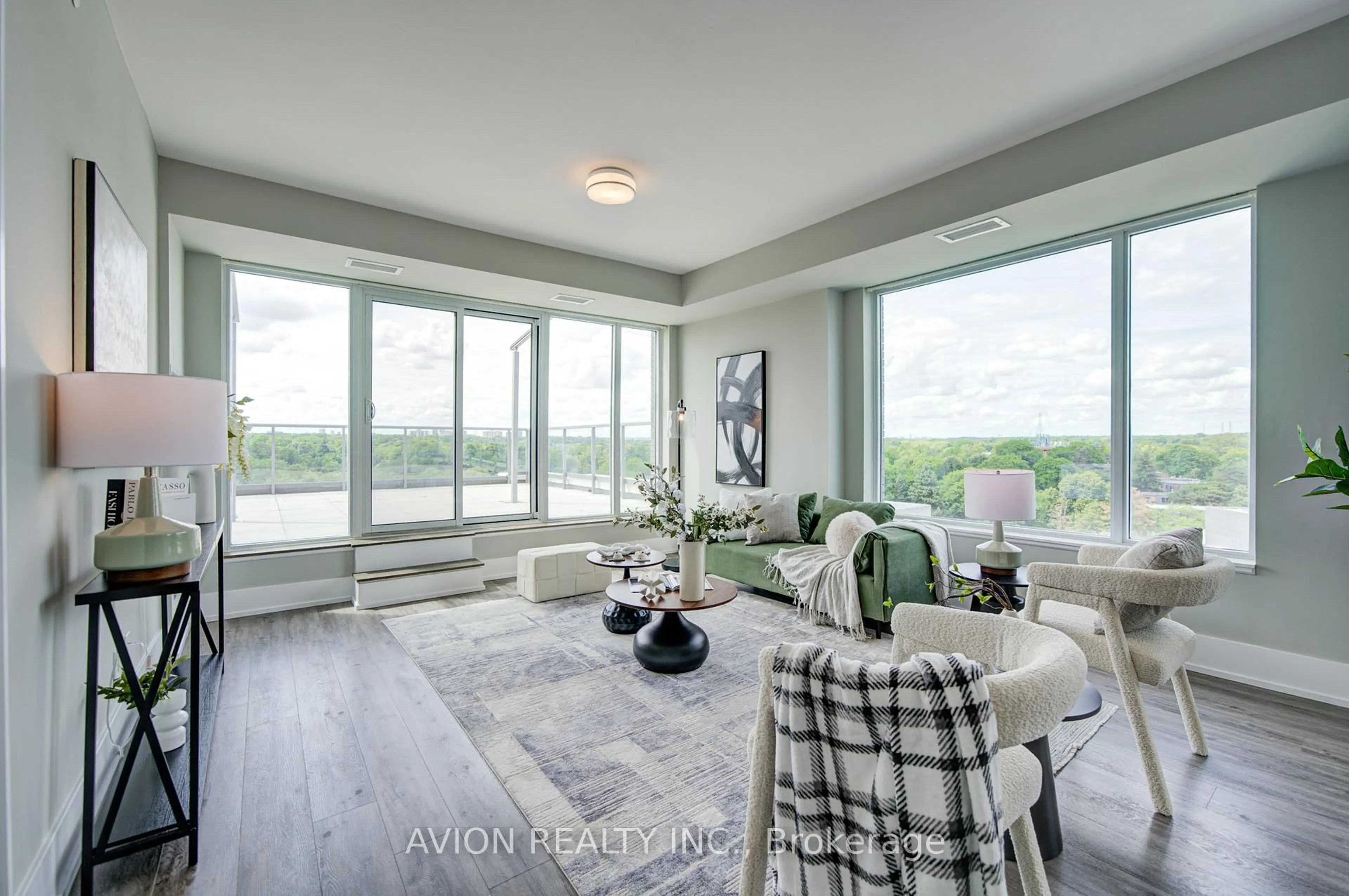 Living room with furniture, unknown for 25 Adra Grado Way #1019, Toronto Ontario M2J 0H6