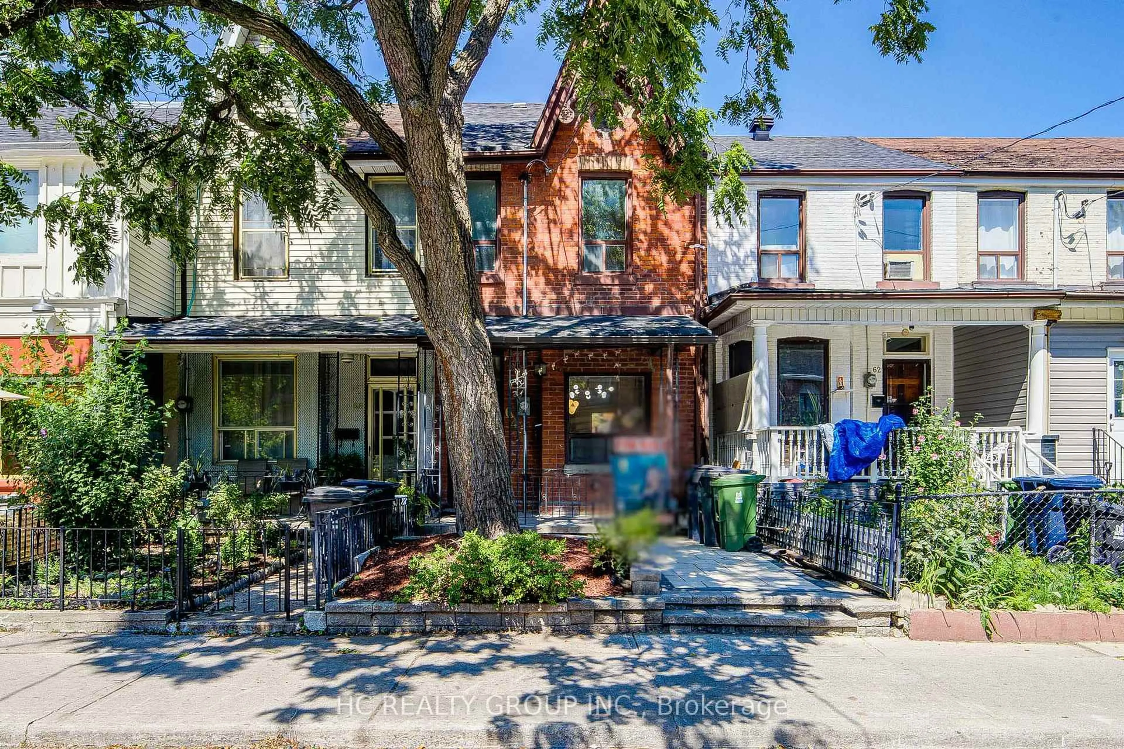 Home with brick exterior material, street for 64 Wales Ave, Toronto Ontario M5T 1J4