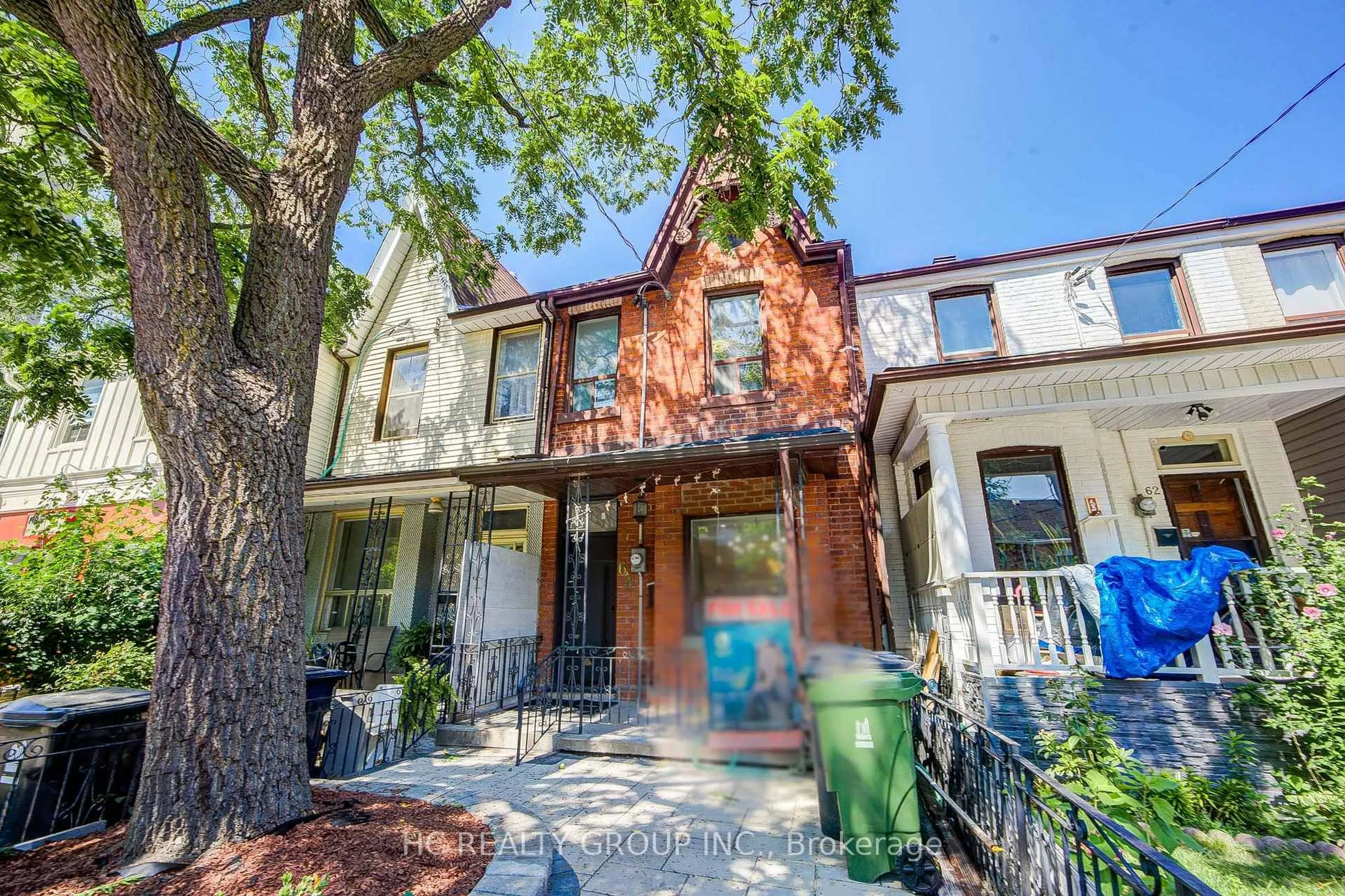 Home with brick exterior material, street for 64 Wales Ave, Toronto Ontario M5T 1J4