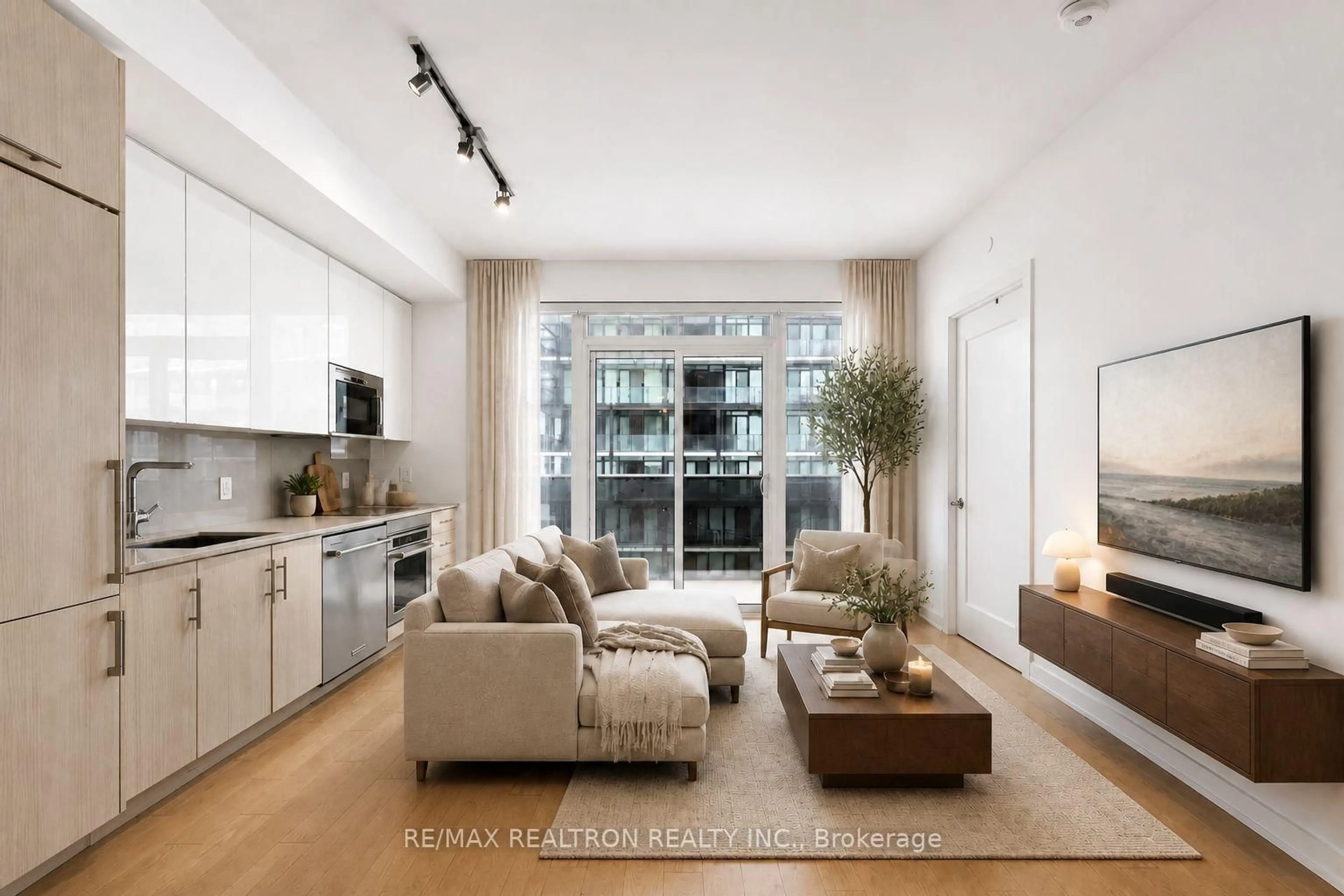 Living room with furniture, unknown for 330 Richmond St #2203, Toronto Ontario M5V 0M4
