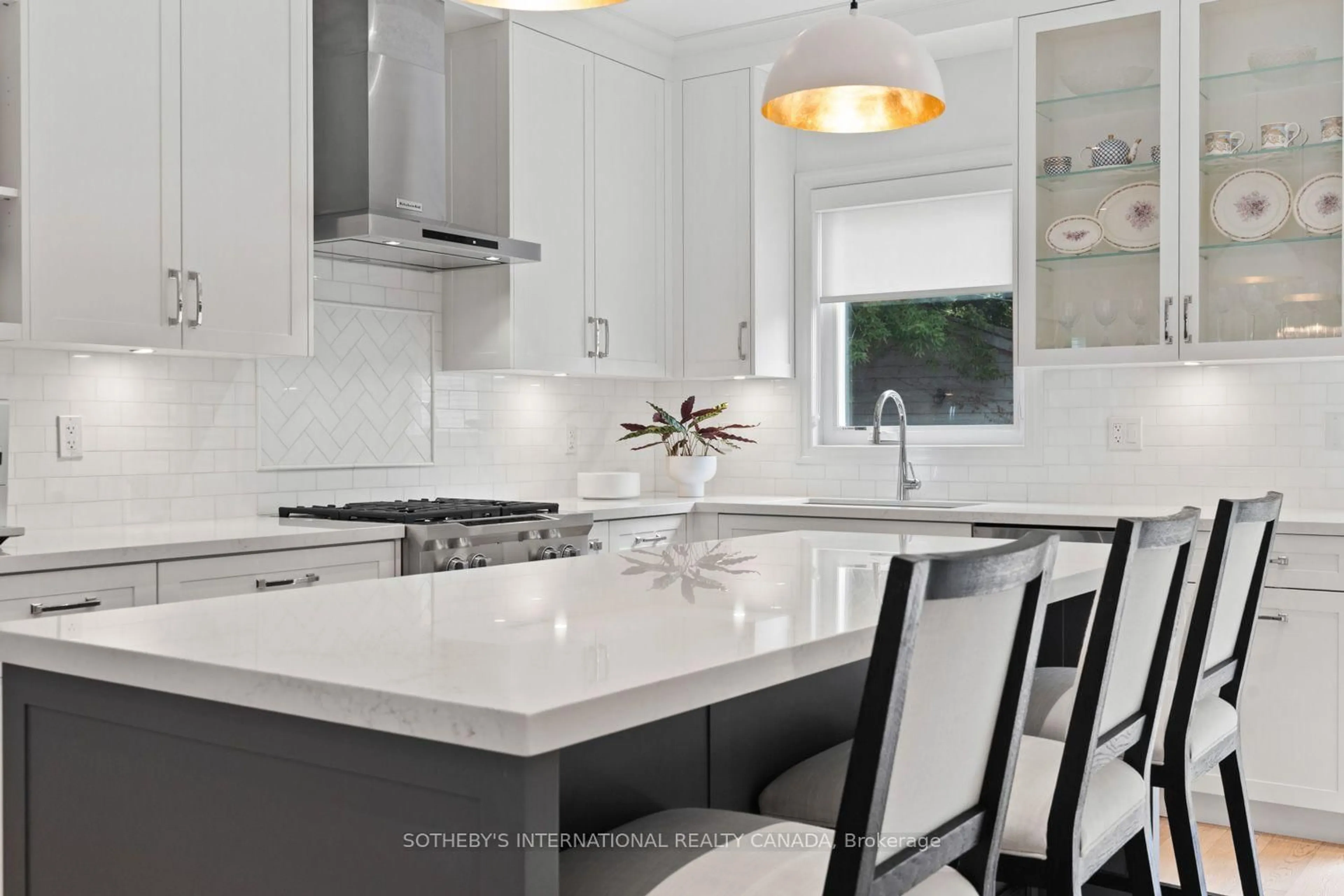 Contemporary kitchen, ceramic/tile floor for 177 Arlington Ave, Toronto Ontario M6C 2Z4