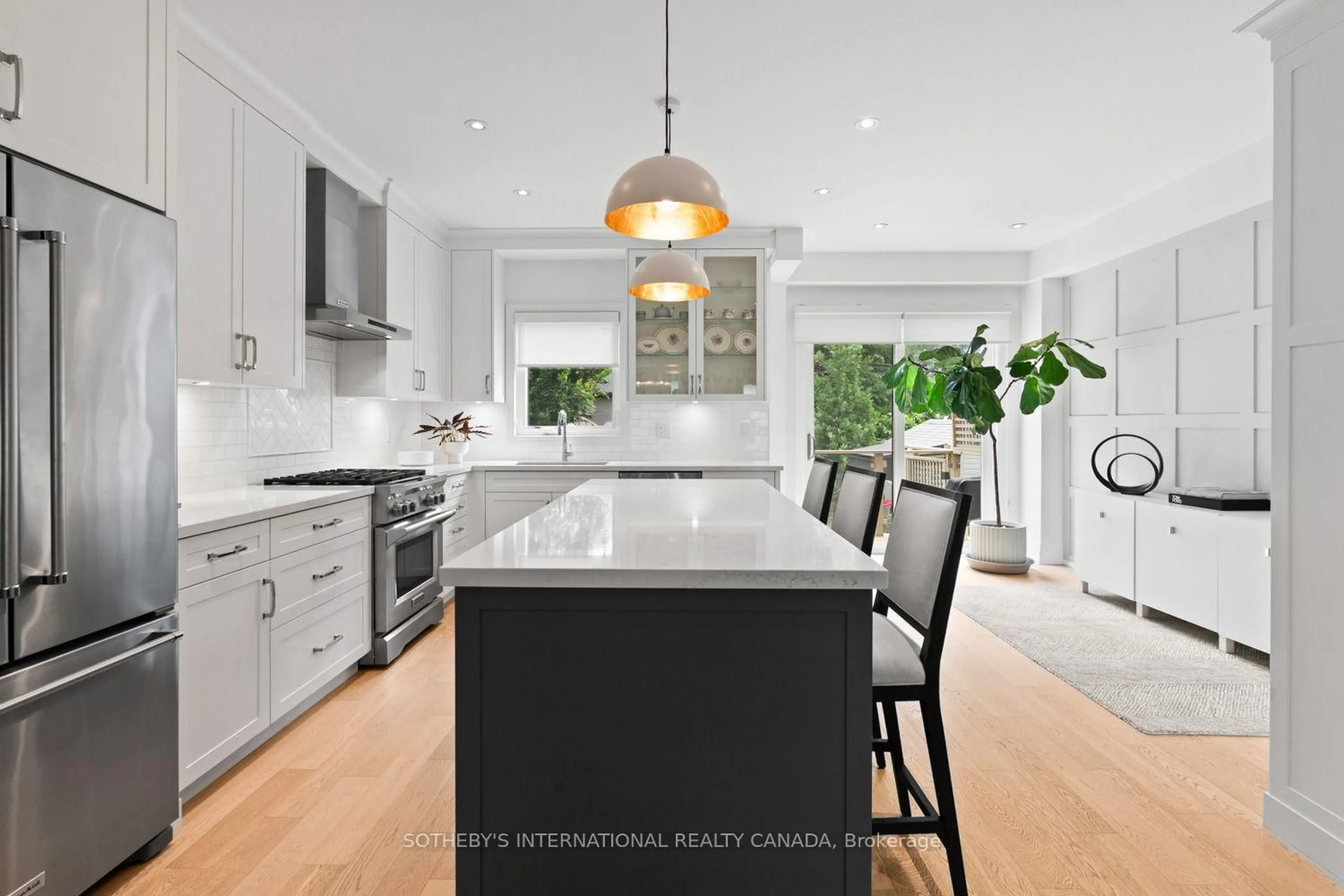 Contemporary kitchen, ceramic/tile floor for 177 Arlington Ave, Toronto Ontario M6C 2Z4