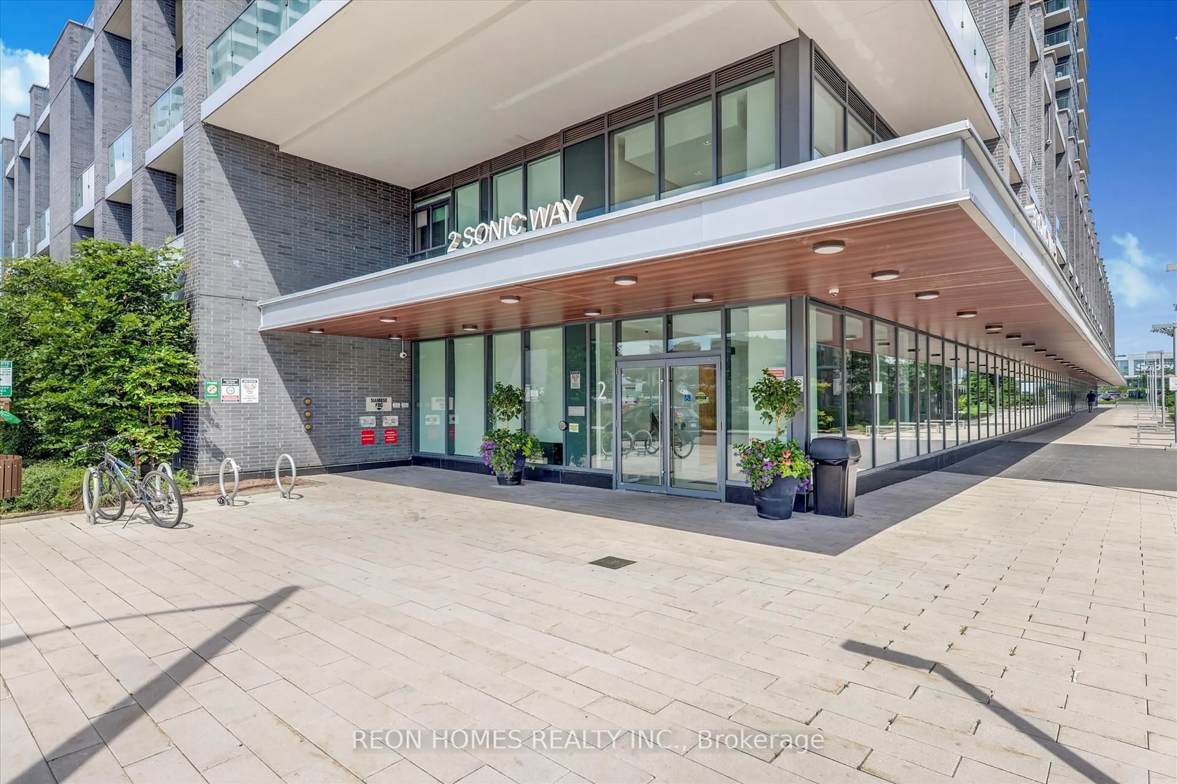 Indoor foyer for 2 Sonic Way #910, Toronto Ontario M3C 0P2