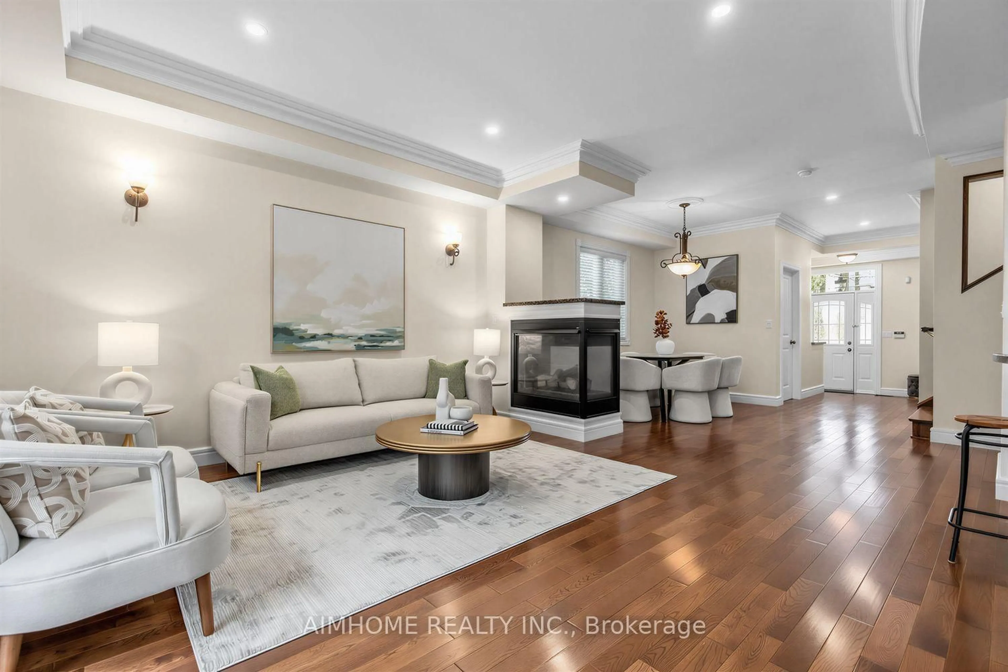 Living room with furniture, unknown for 16 Carney Rd, Toronto Ontario M2M 1T2