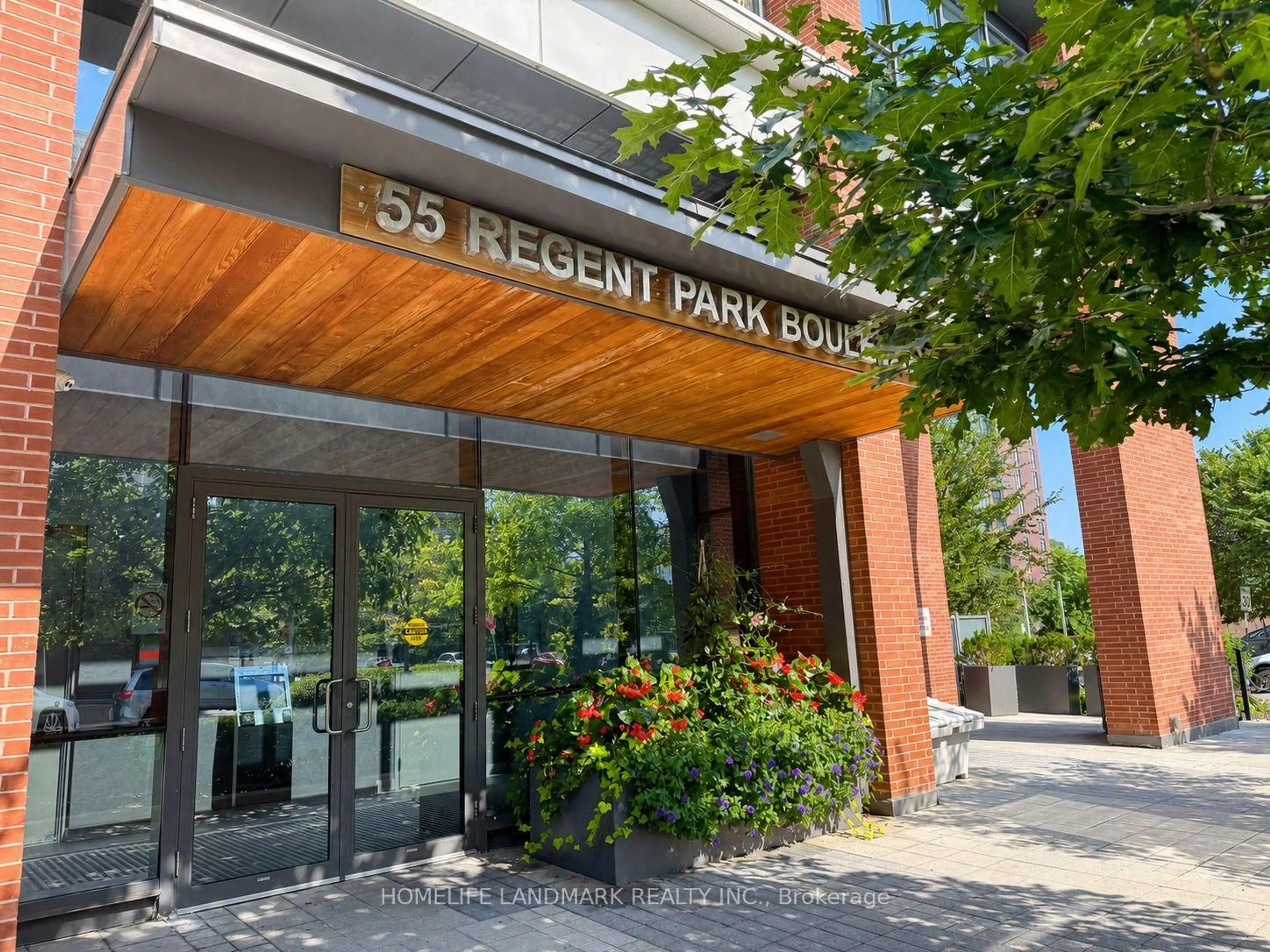 Lobby for 55 Regent Park Blvd #1411, Toronto Ontario M5A 0C2
