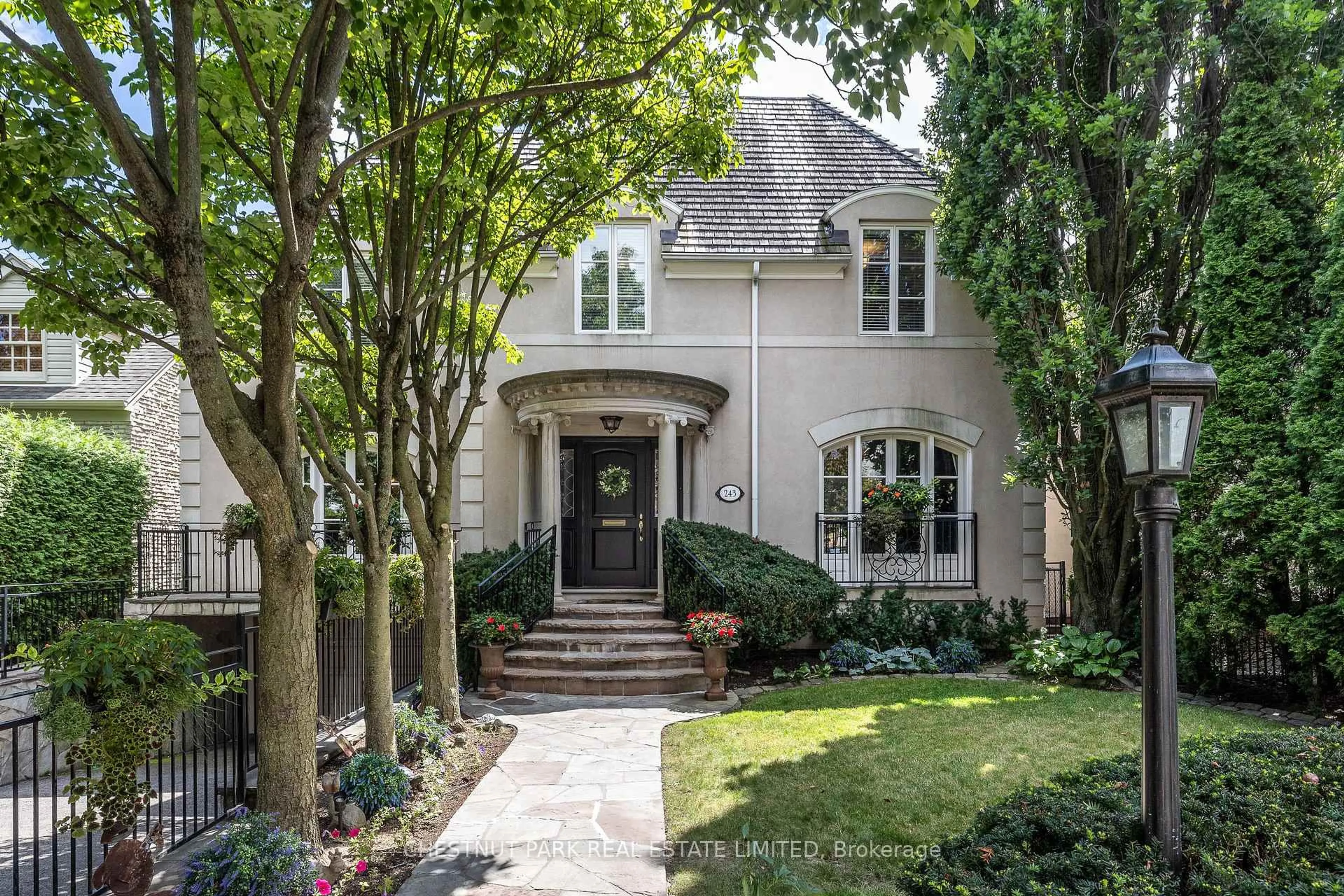 Home with brick exterior material, street for 243 Dawlish Ave, Toronto Ontario M4N 1J2