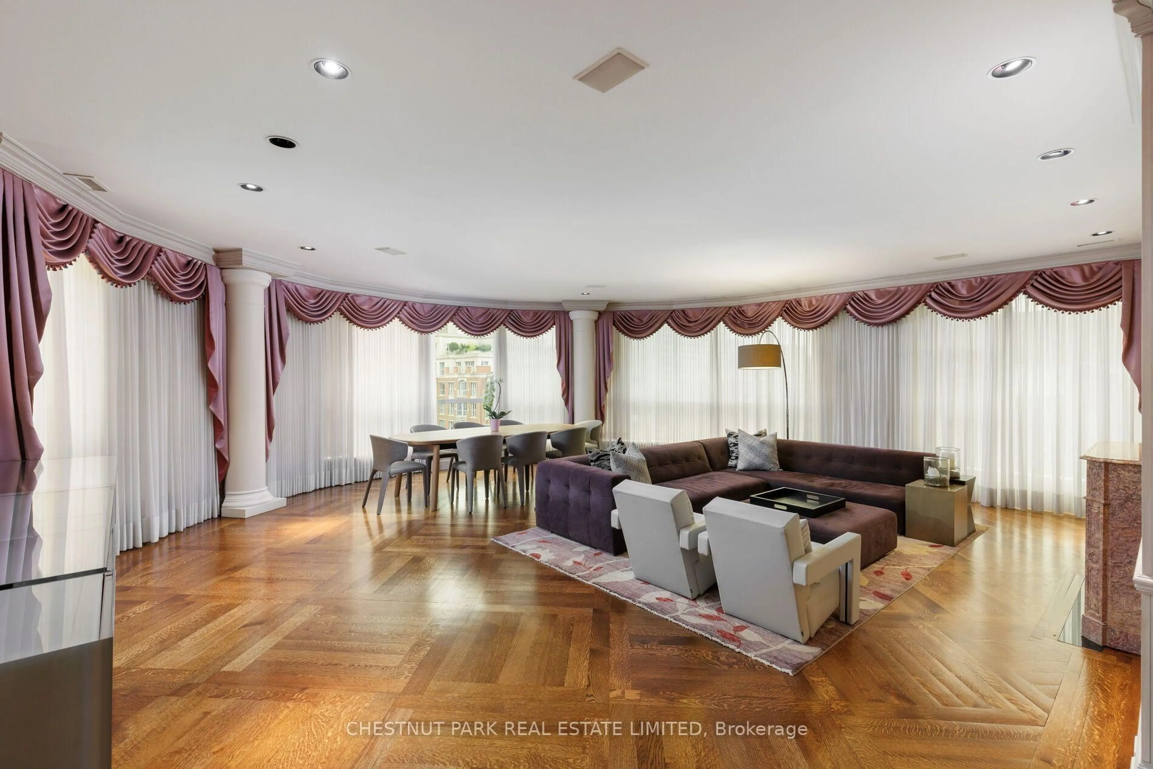 Living room with furniture, unknown for 77 Avenue Rd #612, Toronto Ontario M5R 3R8