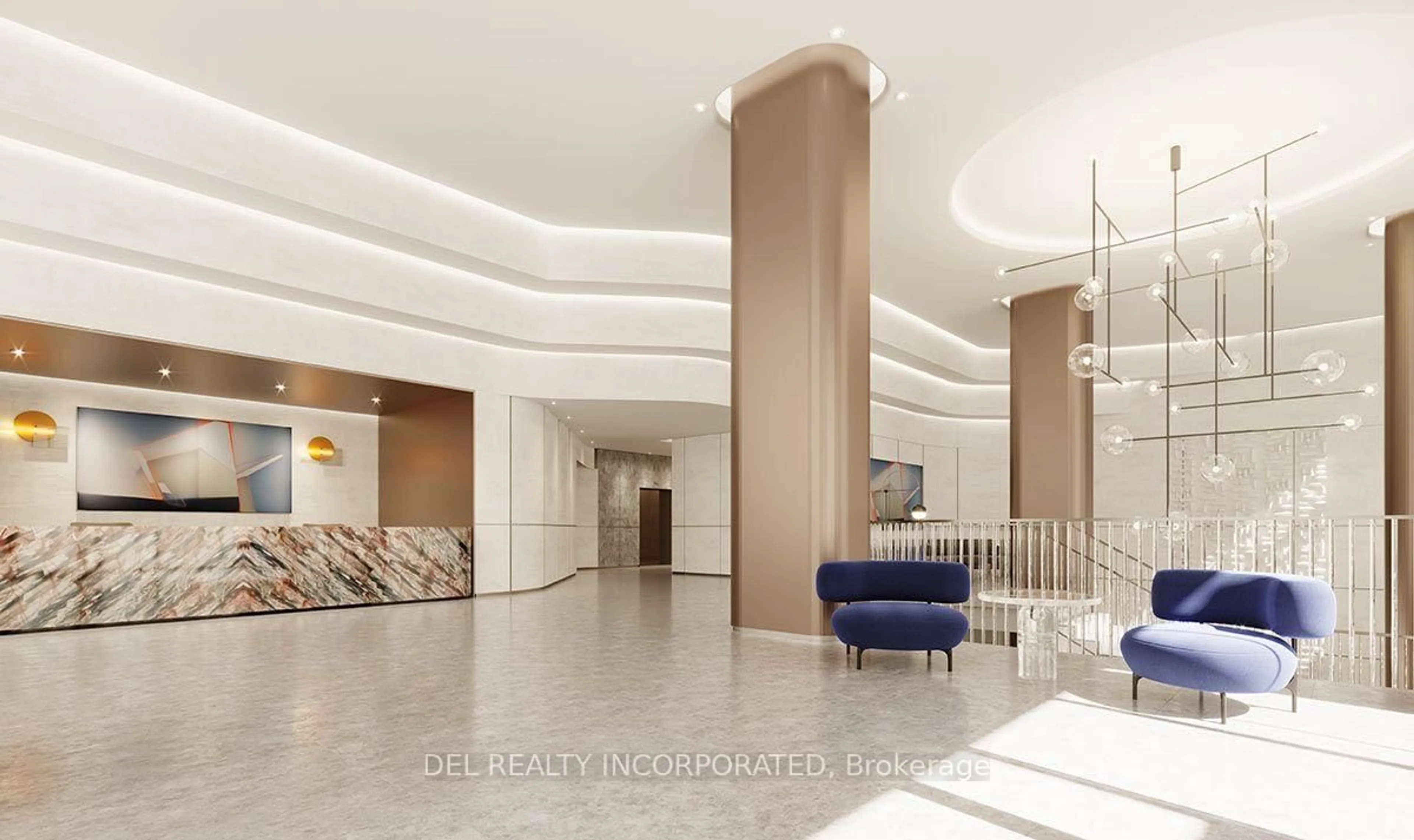Lobby for 155 Merchants' Wharf #LPH03, Toronto Ontario M5A 0Y4