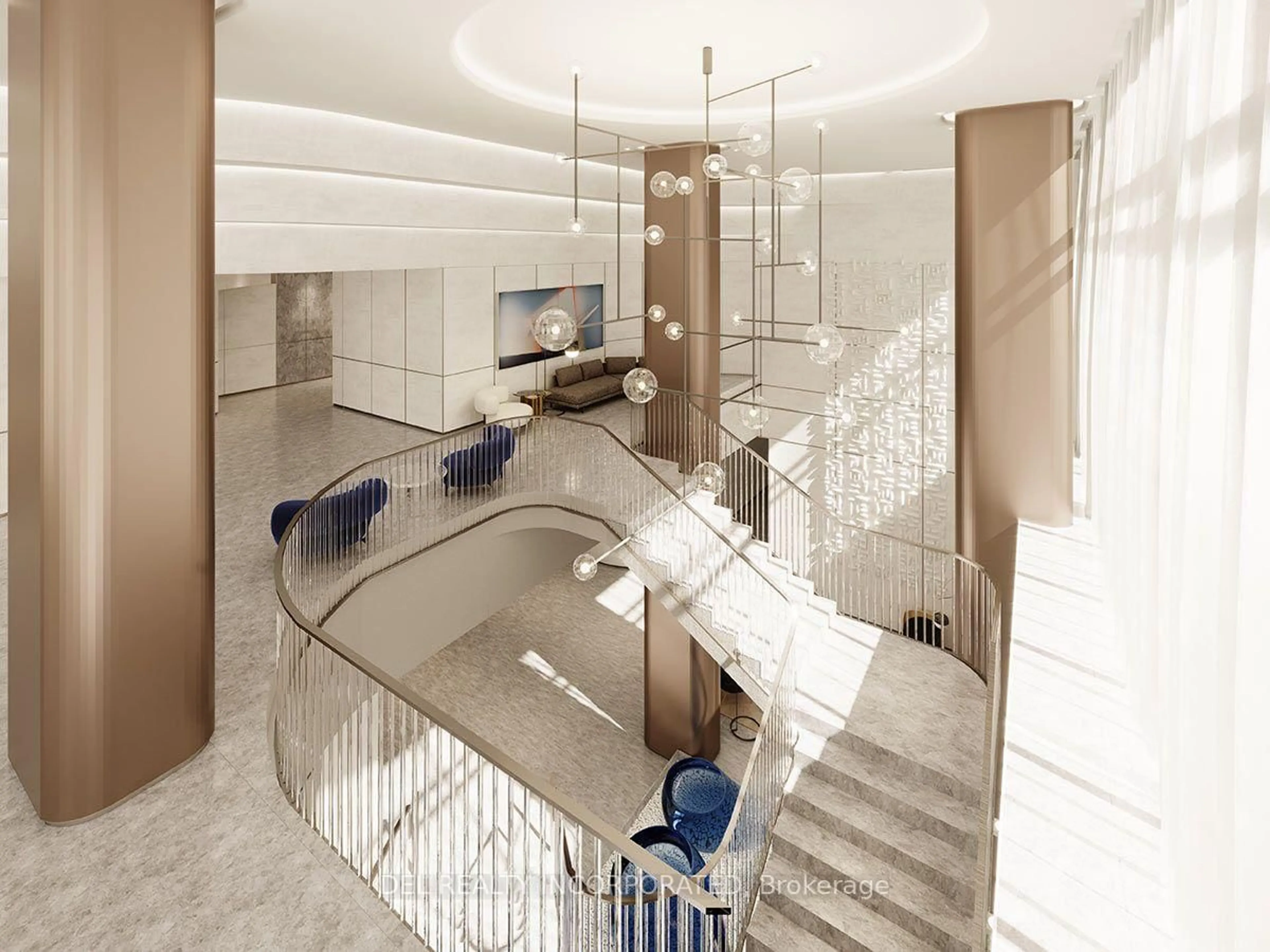 Indoor foyer for 155 Merchants' Wharf #LPH03, Toronto Ontario M5A 0Y4