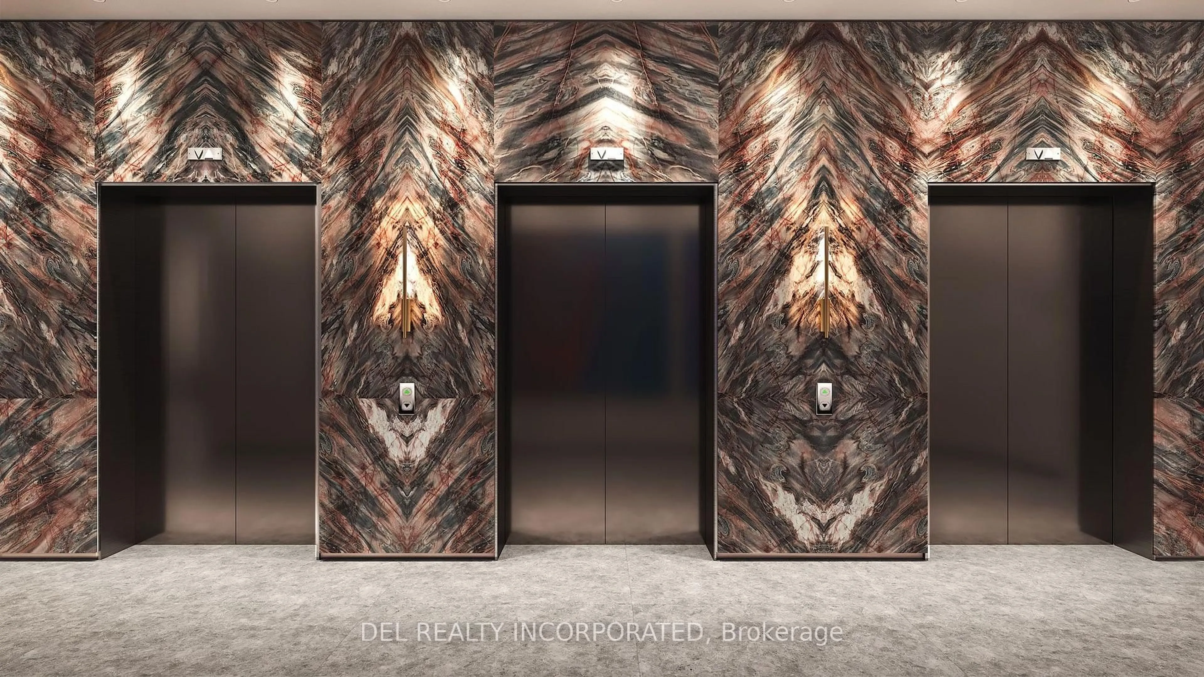 Indoor foyer for 155 Merchants' Wharf #LPH03, Toronto Ontario M5A 0Y4
