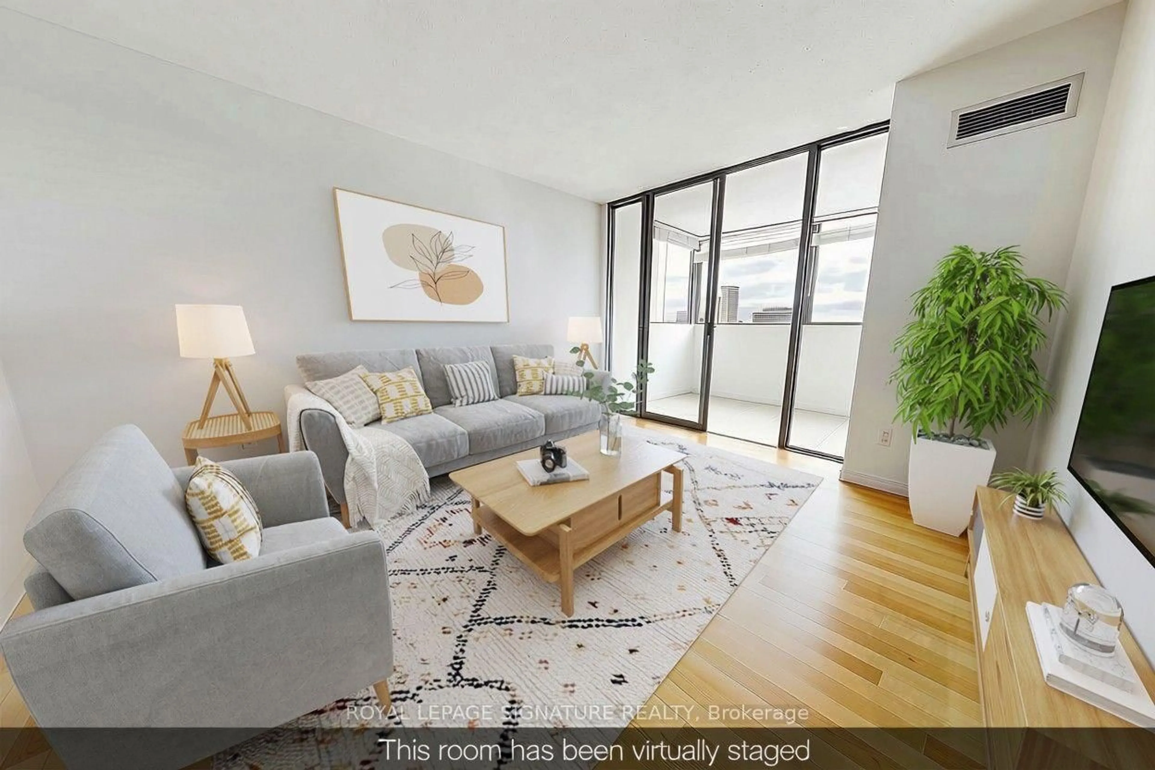Living room with furniture, unknown for 133 Torresdale Ave #902, Toronto Ontario M2R 3T2