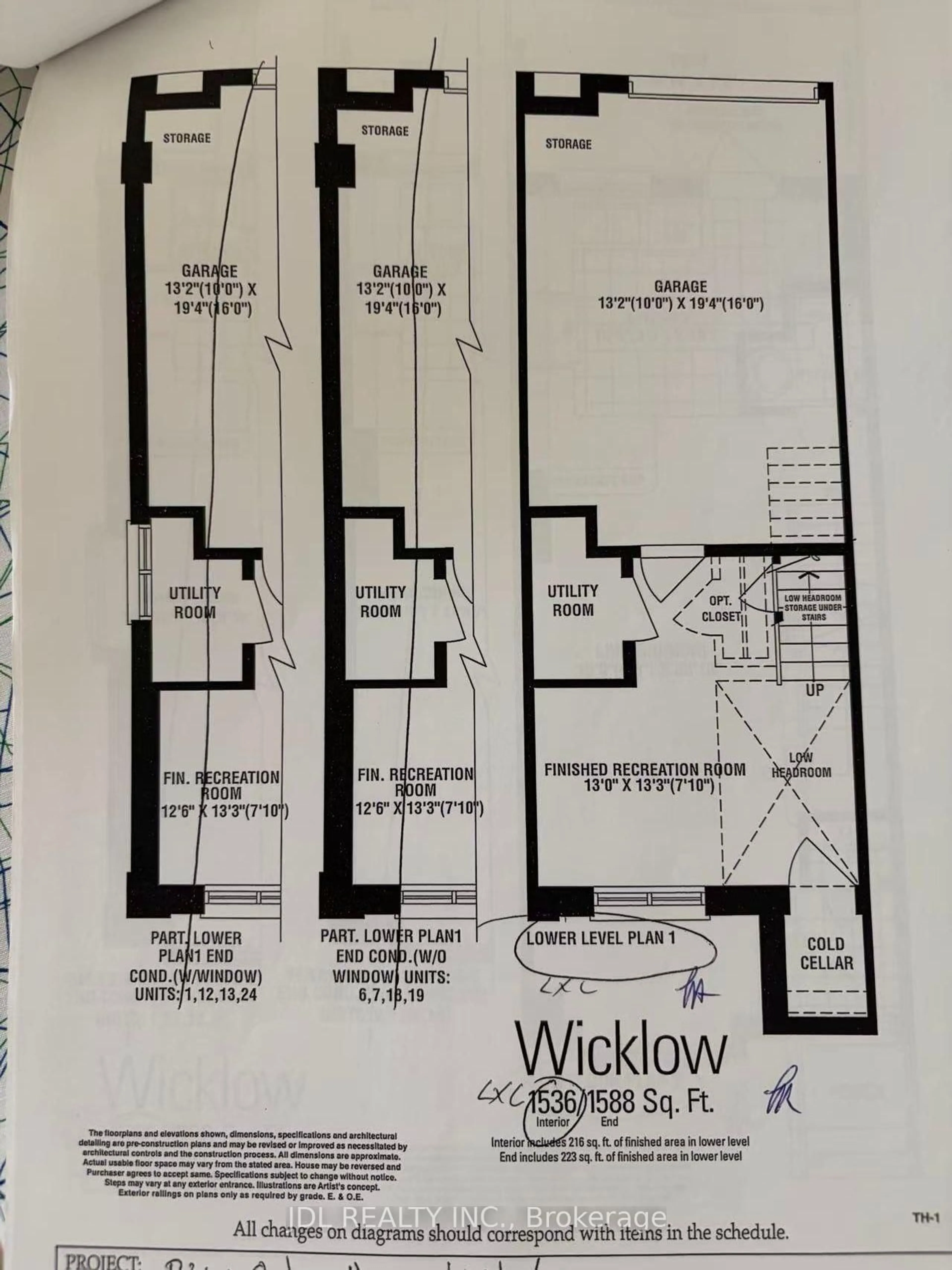 Floor plan for 54 Raffeix Lane, Toronto Ontario M5A 0G5