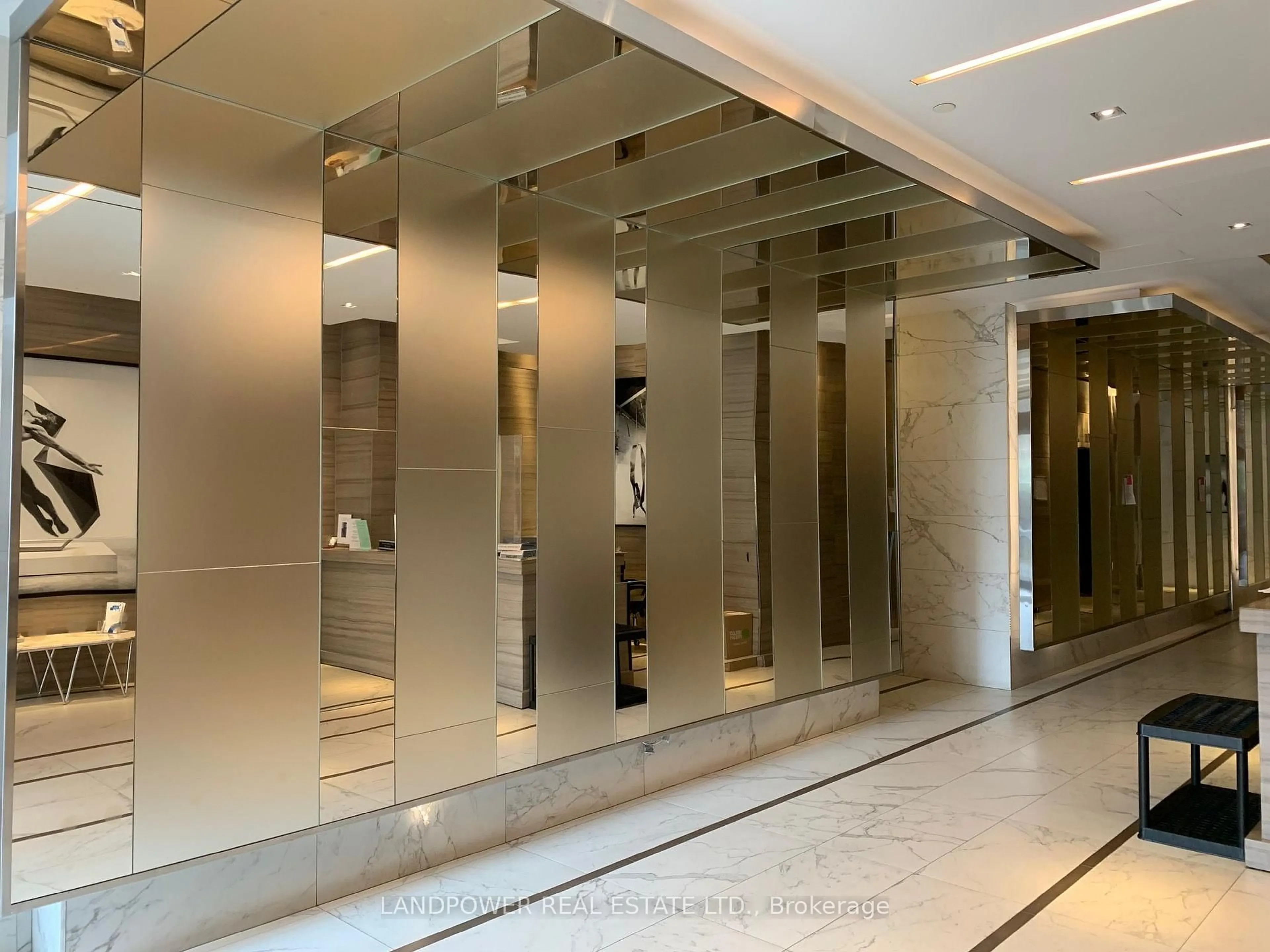 Indoor foyer for 1 The Esplanade #3509, Toronto Ontario M5E 0A8