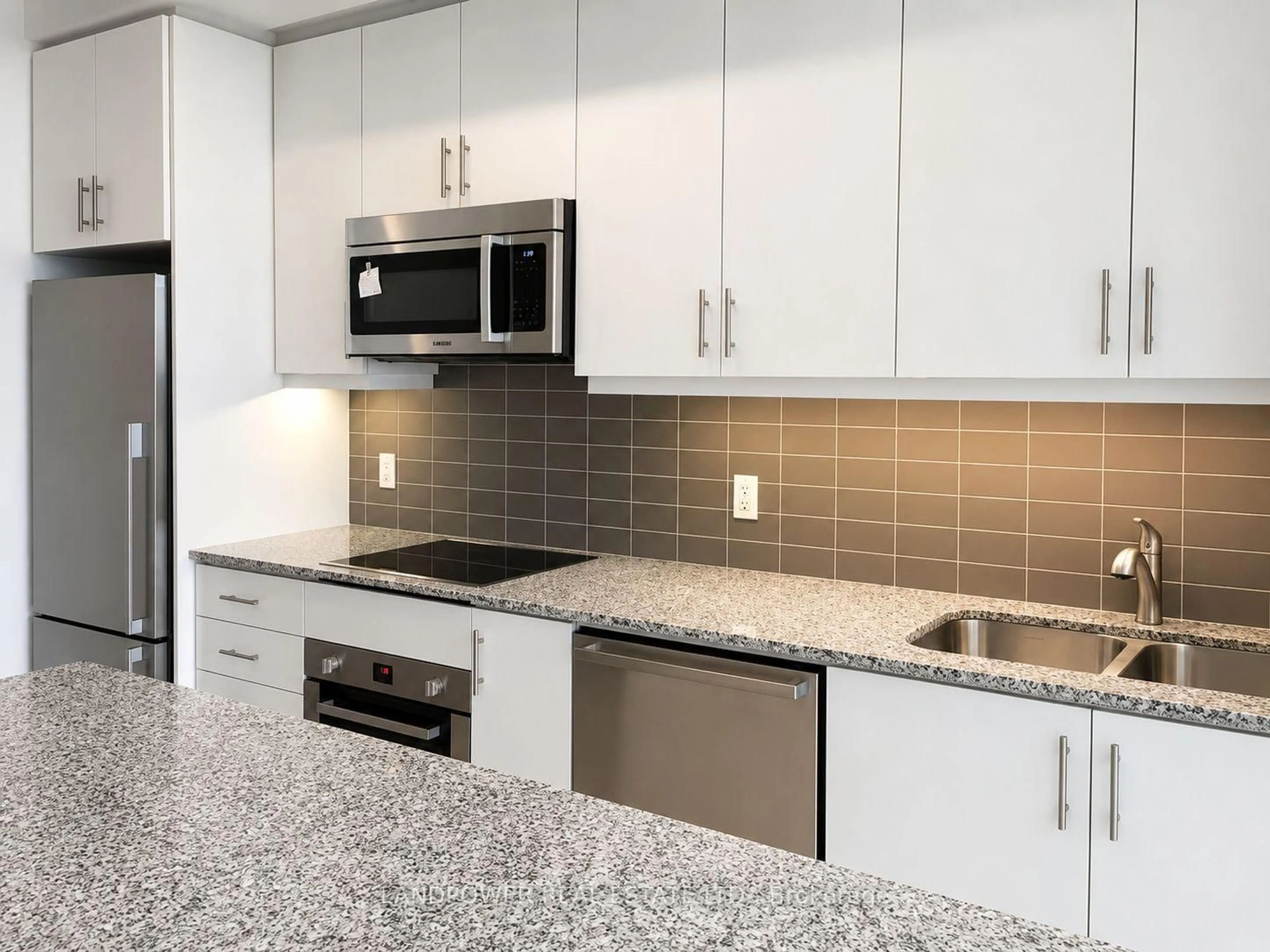 Standard kitchen, ceramic/tile floor for 1 The Esplanade #3509, Toronto Ontario M5E 0A8