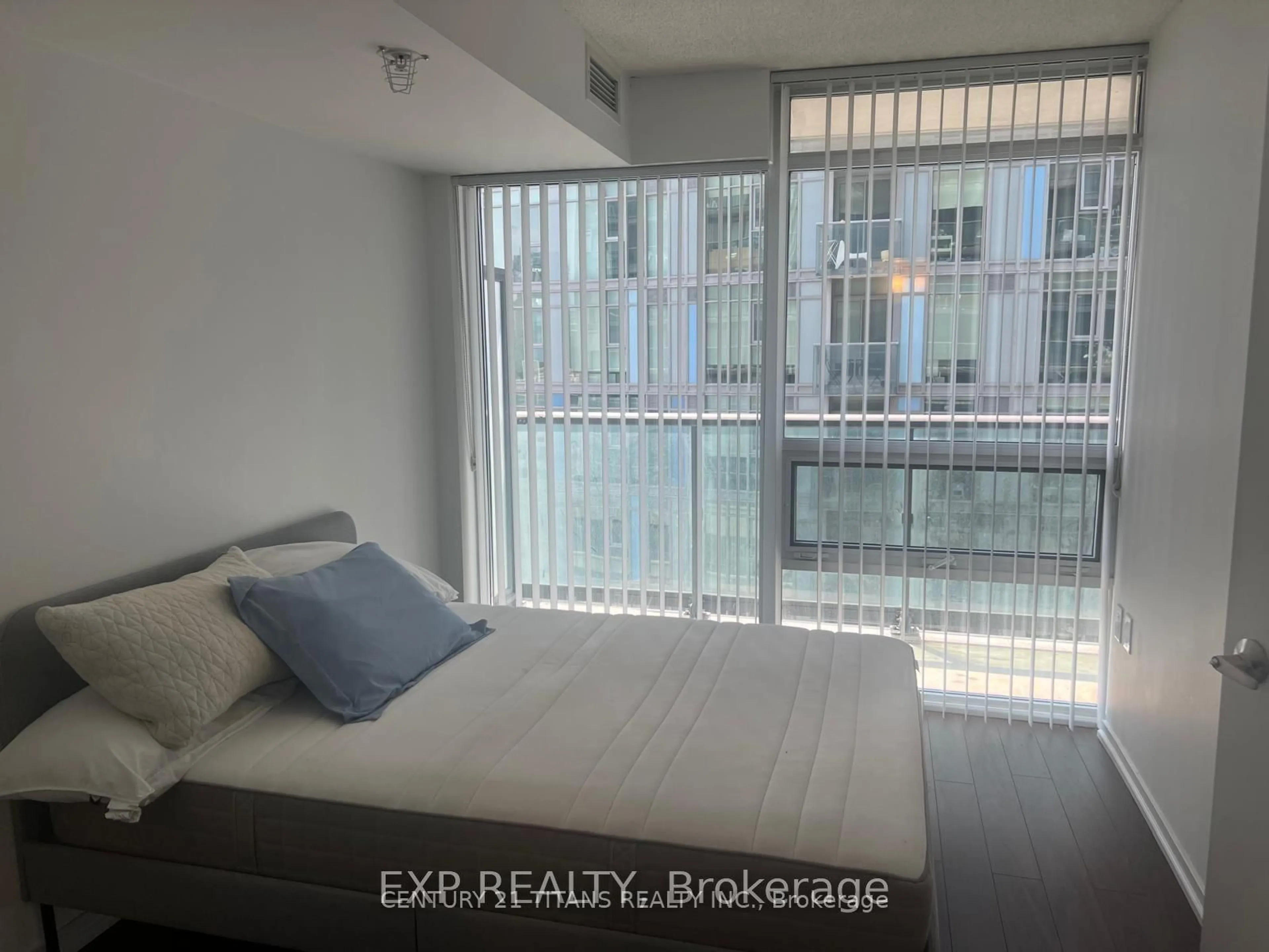 Bedroom with bed, unknown for 36 Lisgar St #1212, Toronto Ontario M6J 3G2