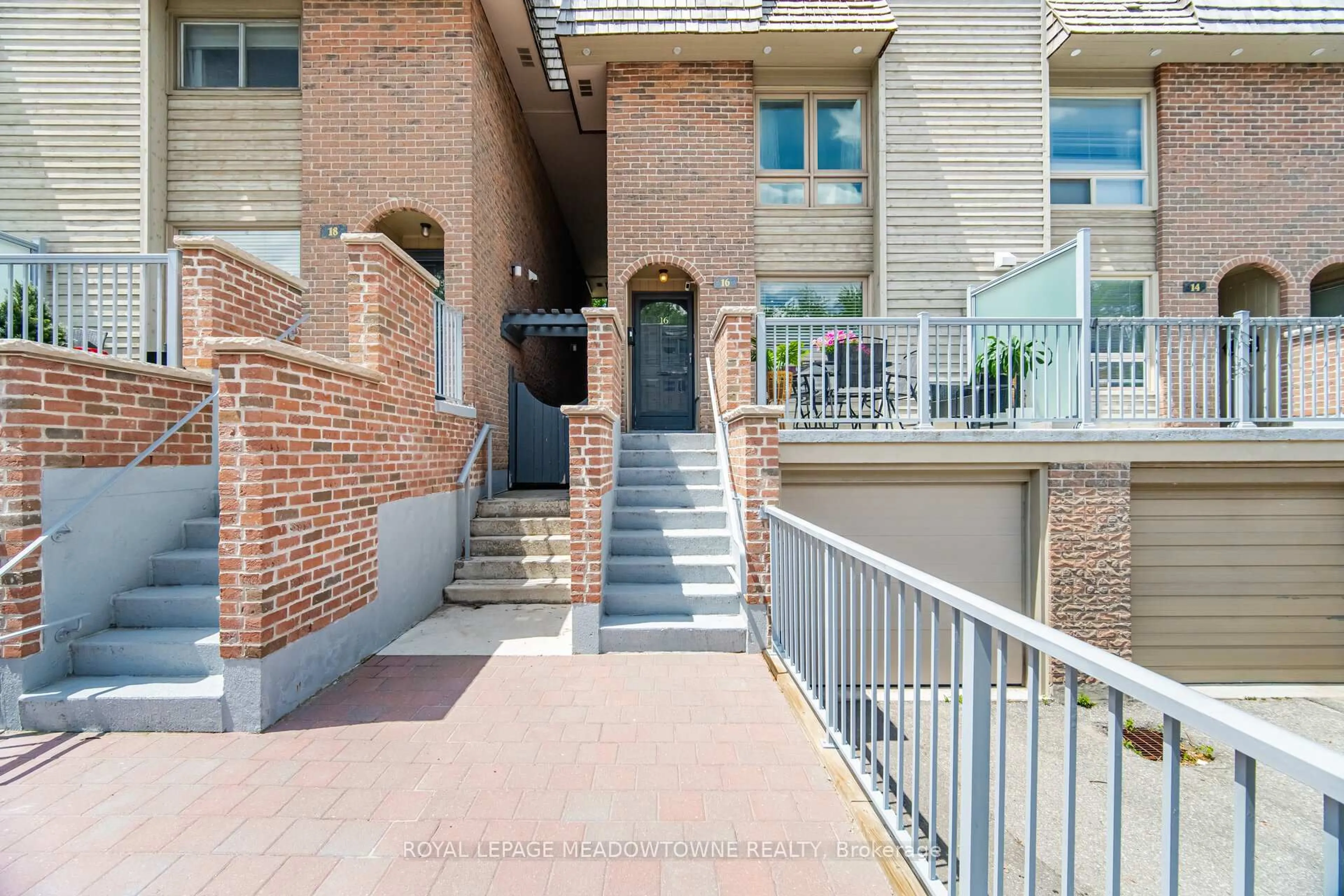 Balcony in the apartment, street for 16 Dutch Myrtle Way, Toronto Ontario M3B 3K8