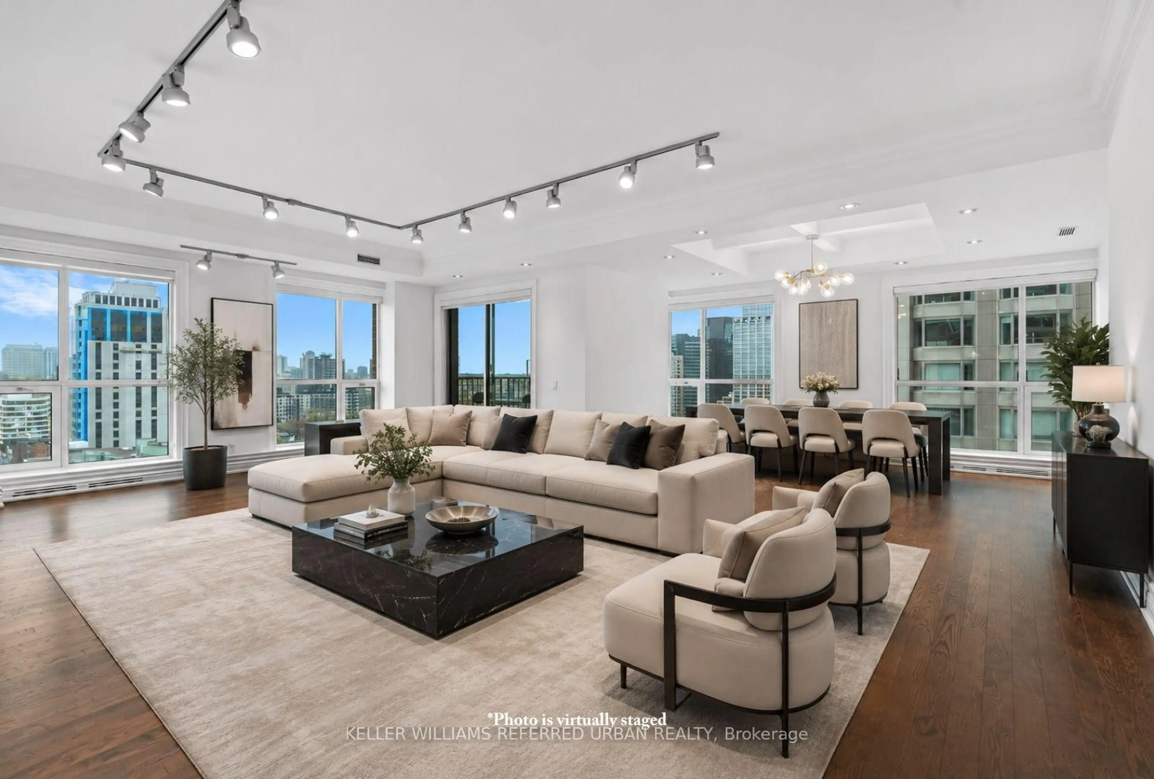 Living room with furniture, unknown for 38 Avenue Rd #1802, Toronto Ontario M5R 2G2