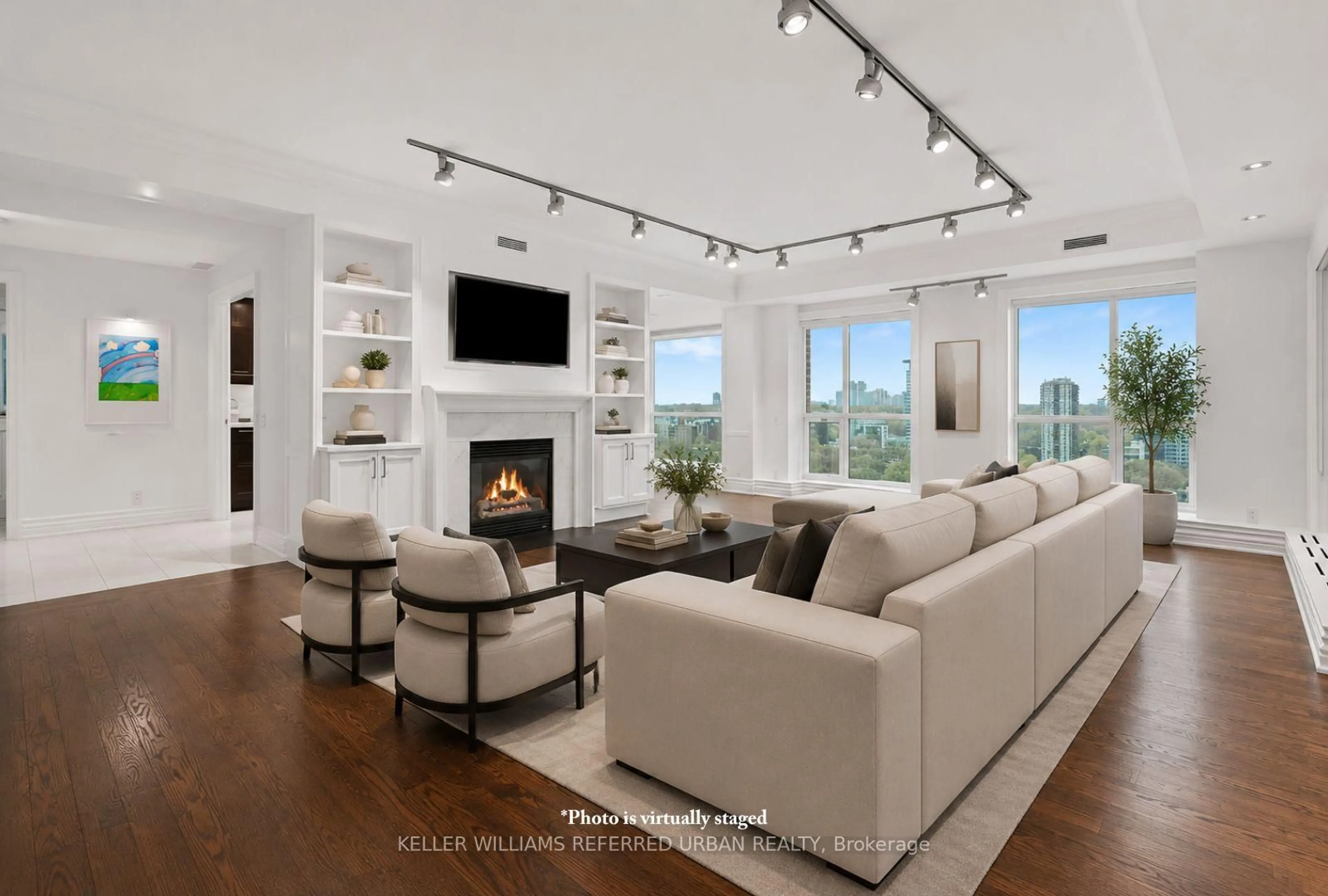 Living room with furniture, unknown for 38 Avenue Rd #1802, Toronto Ontario M5R 2G2
