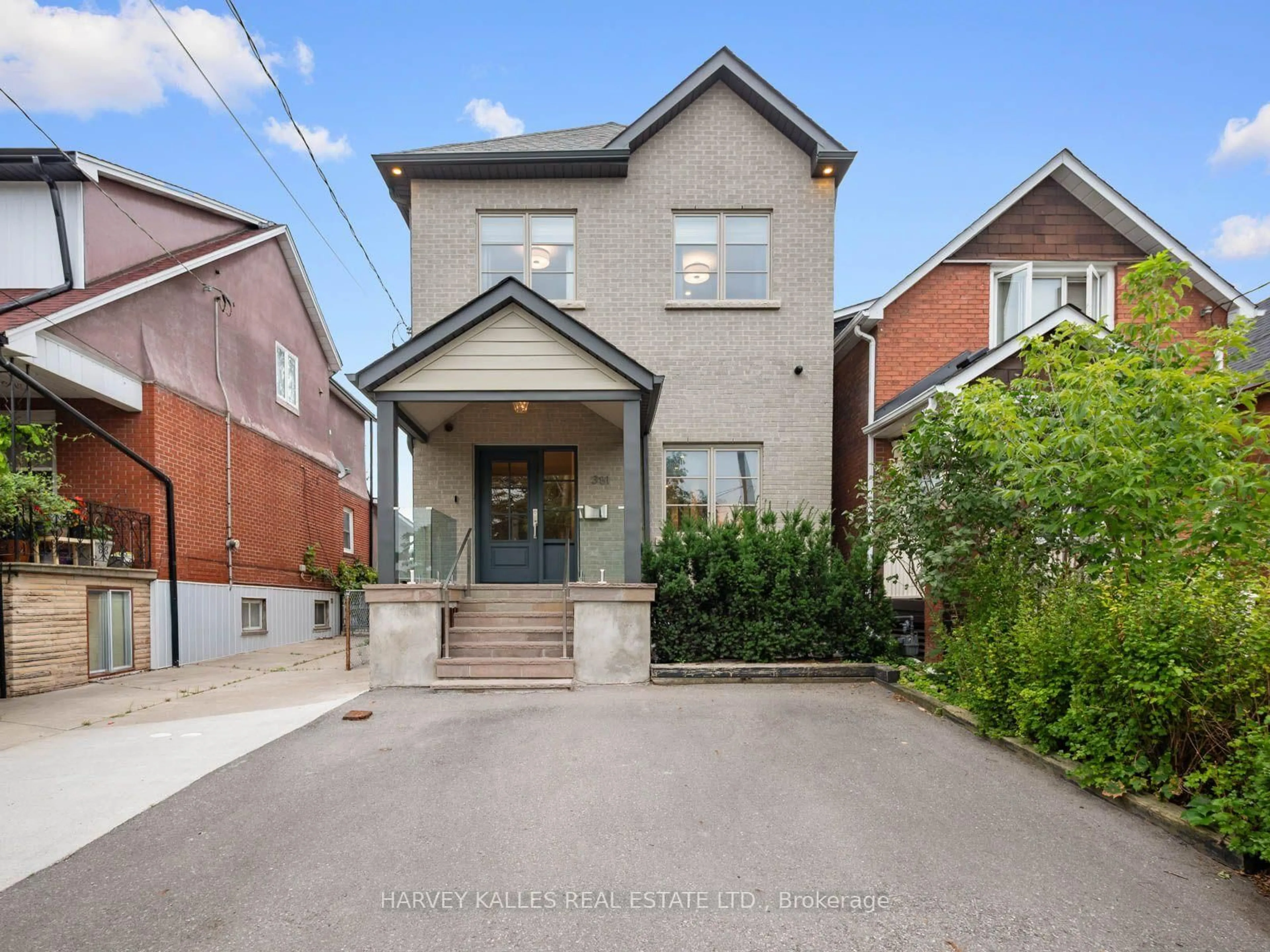 Home with brick exterior material, street for 381 Glenholme Ave, Toronto Ontario M6E 3E6
