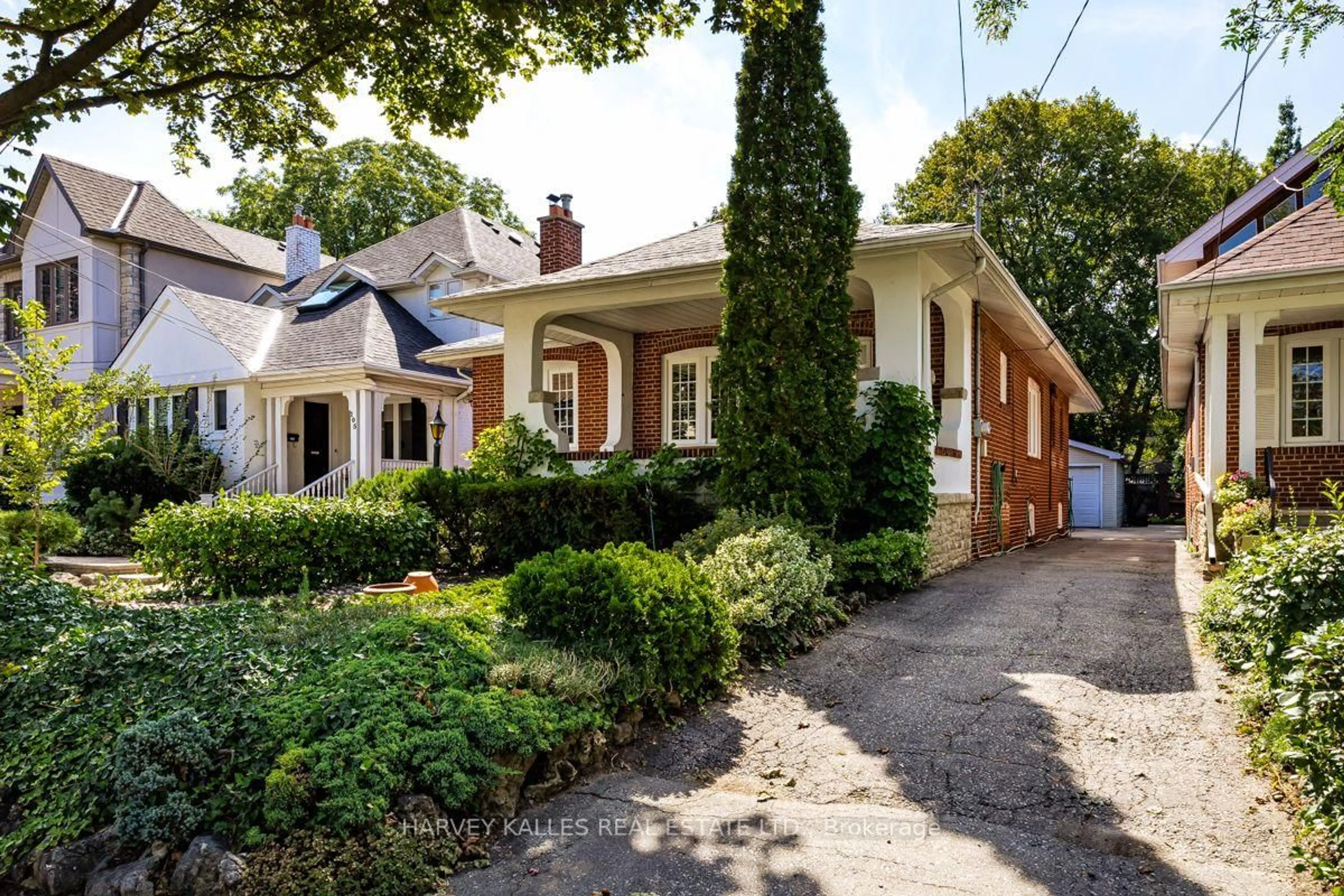 Home with brick exterior material, street for 109 Old Orchard Grve, Toronto Ontario M5M 2E1