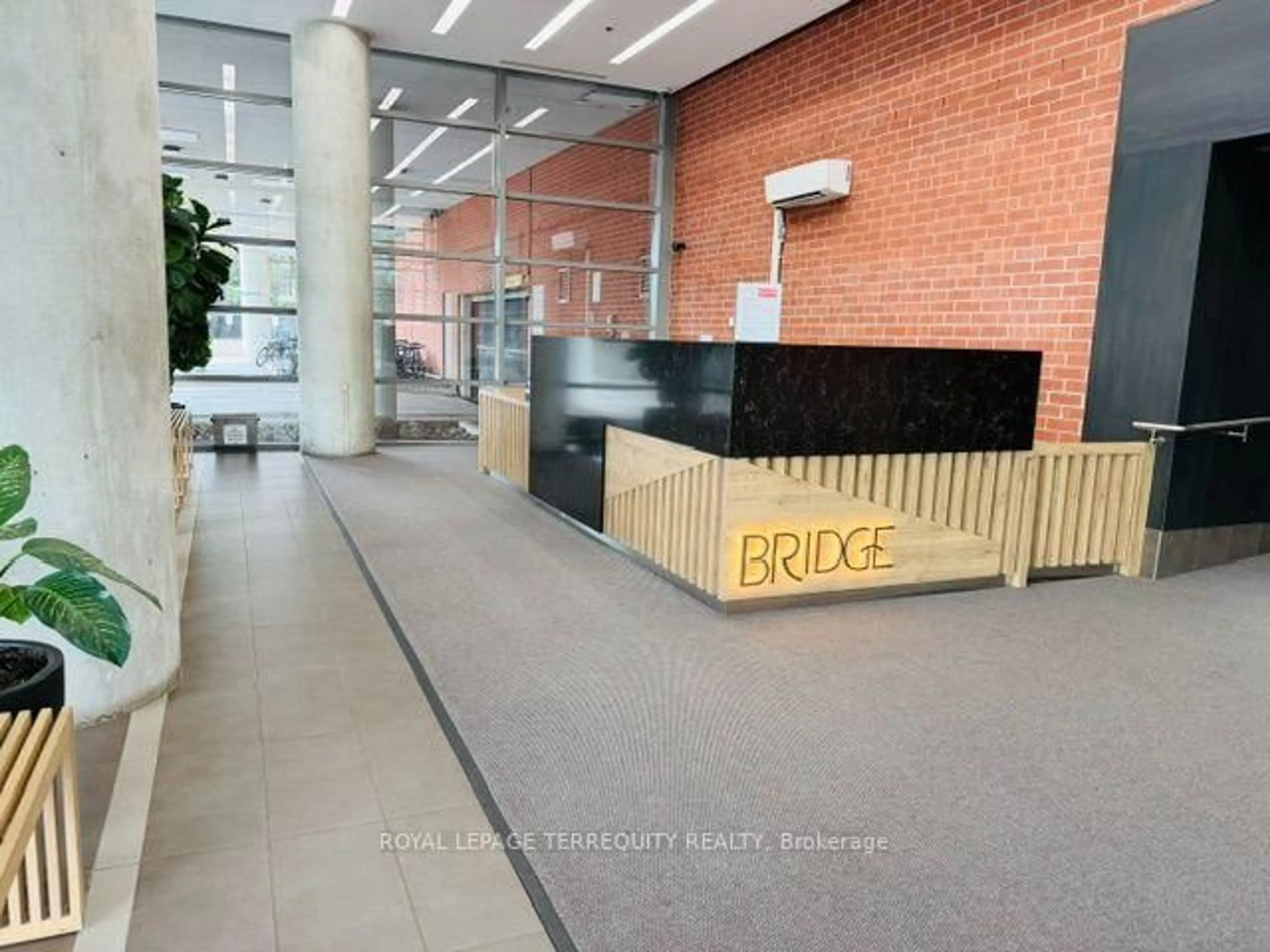 Indoor foyer for 38 Joe Shuster Way #710, Toronto Ontario M6K 0A5