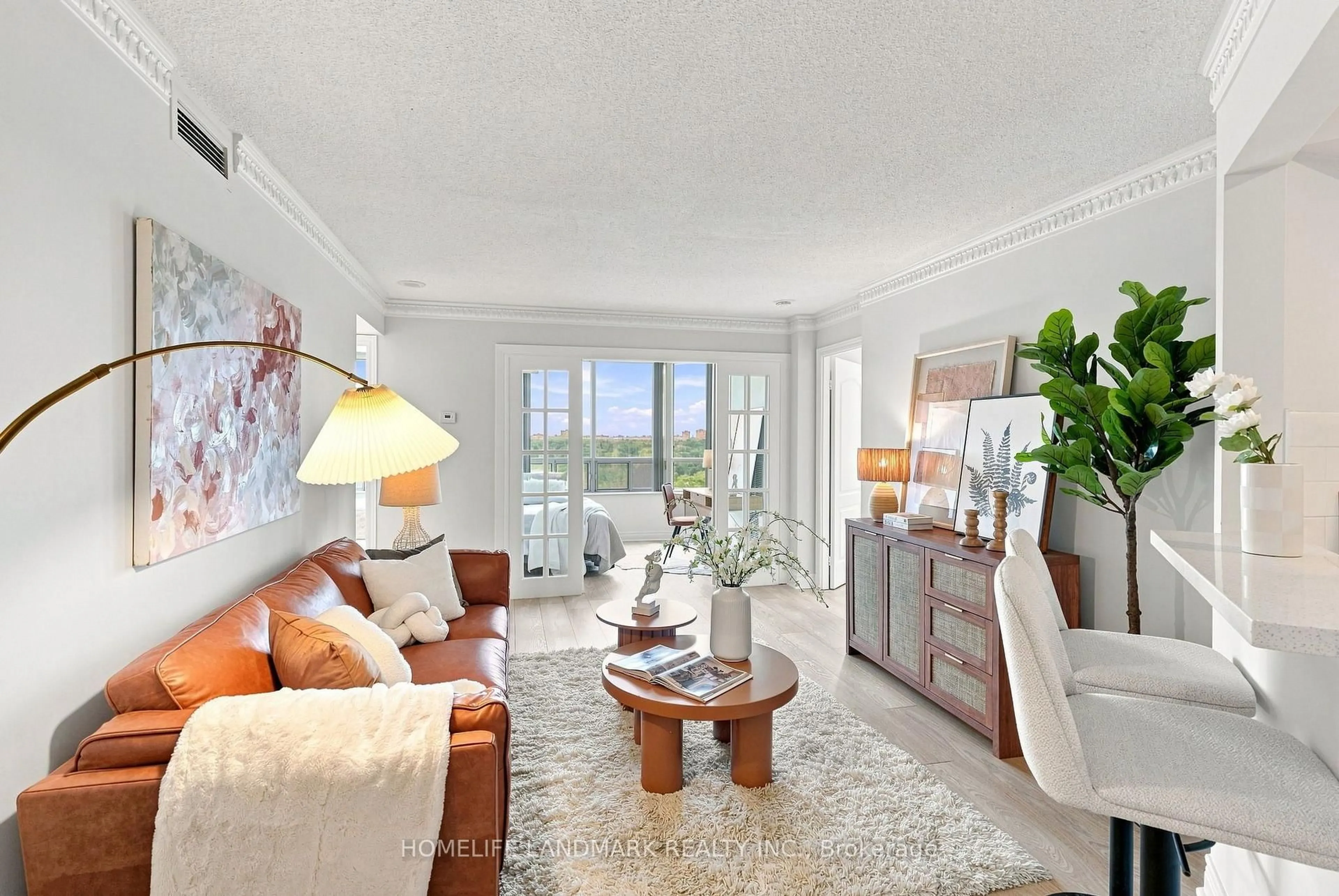 Living room with furniture, unknown for 5418 Yonge St #1606, Toronto Ontario M2N 6X4