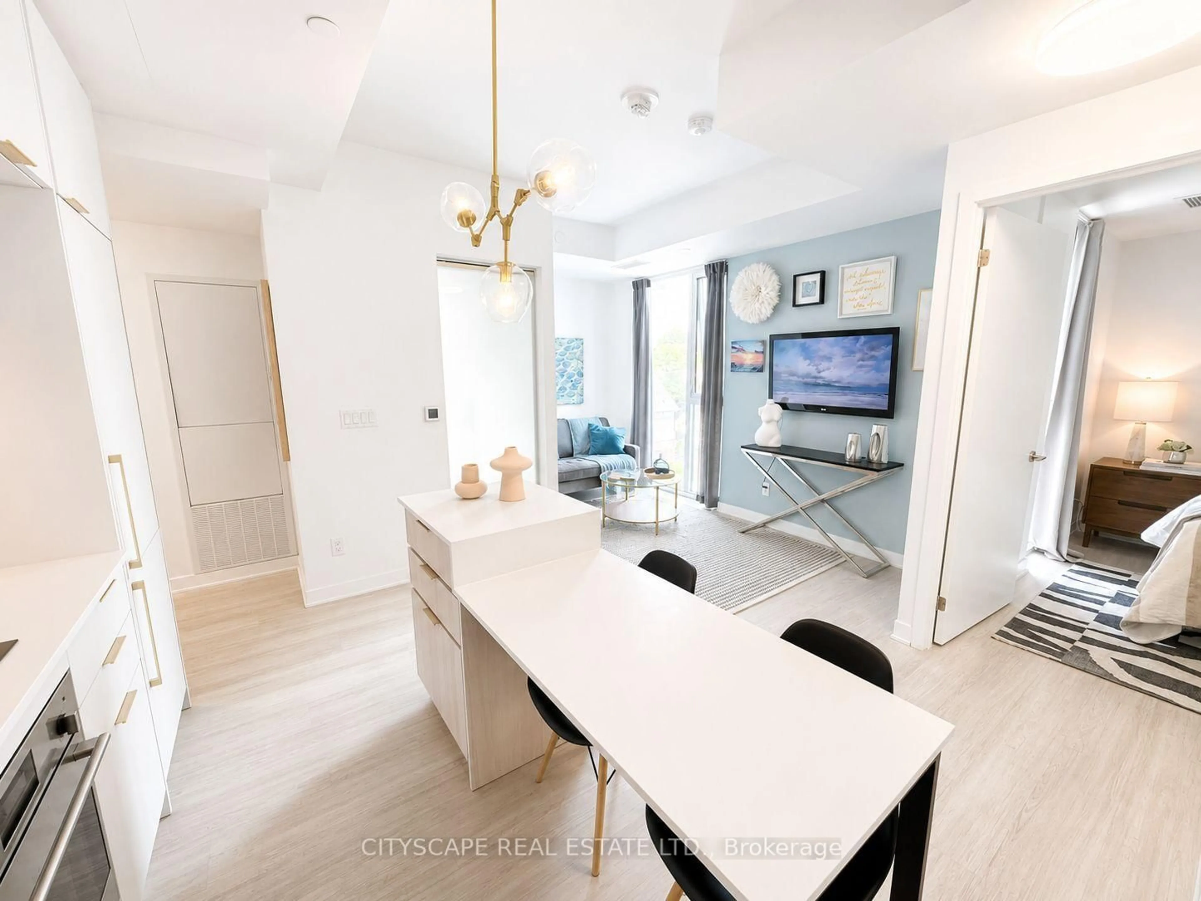 Open concept kitchen, unknown for 185 Alberta Ave #506, Toronto Ontario M6C 0A5