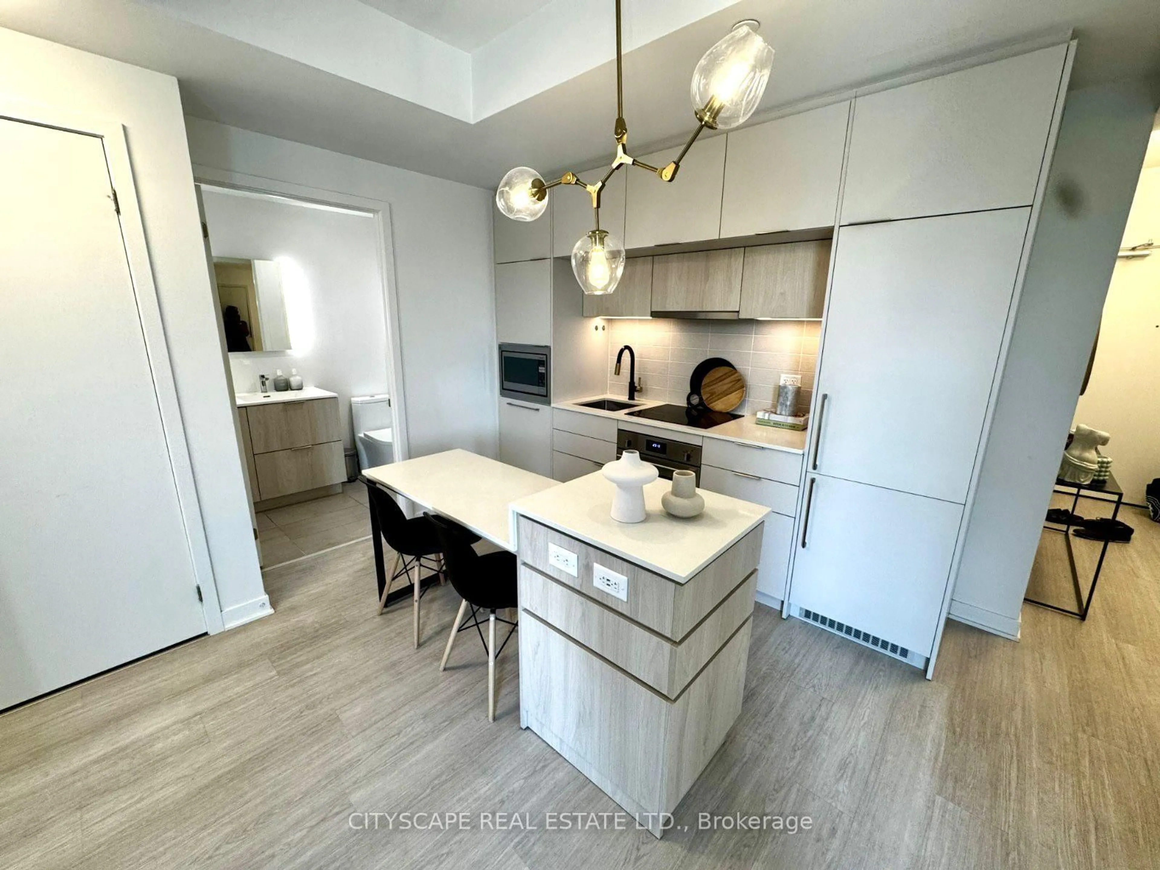 Open concept kitchen, unknown for 185 Alberta Ave #506, Toronto Ontario M6C 0A5