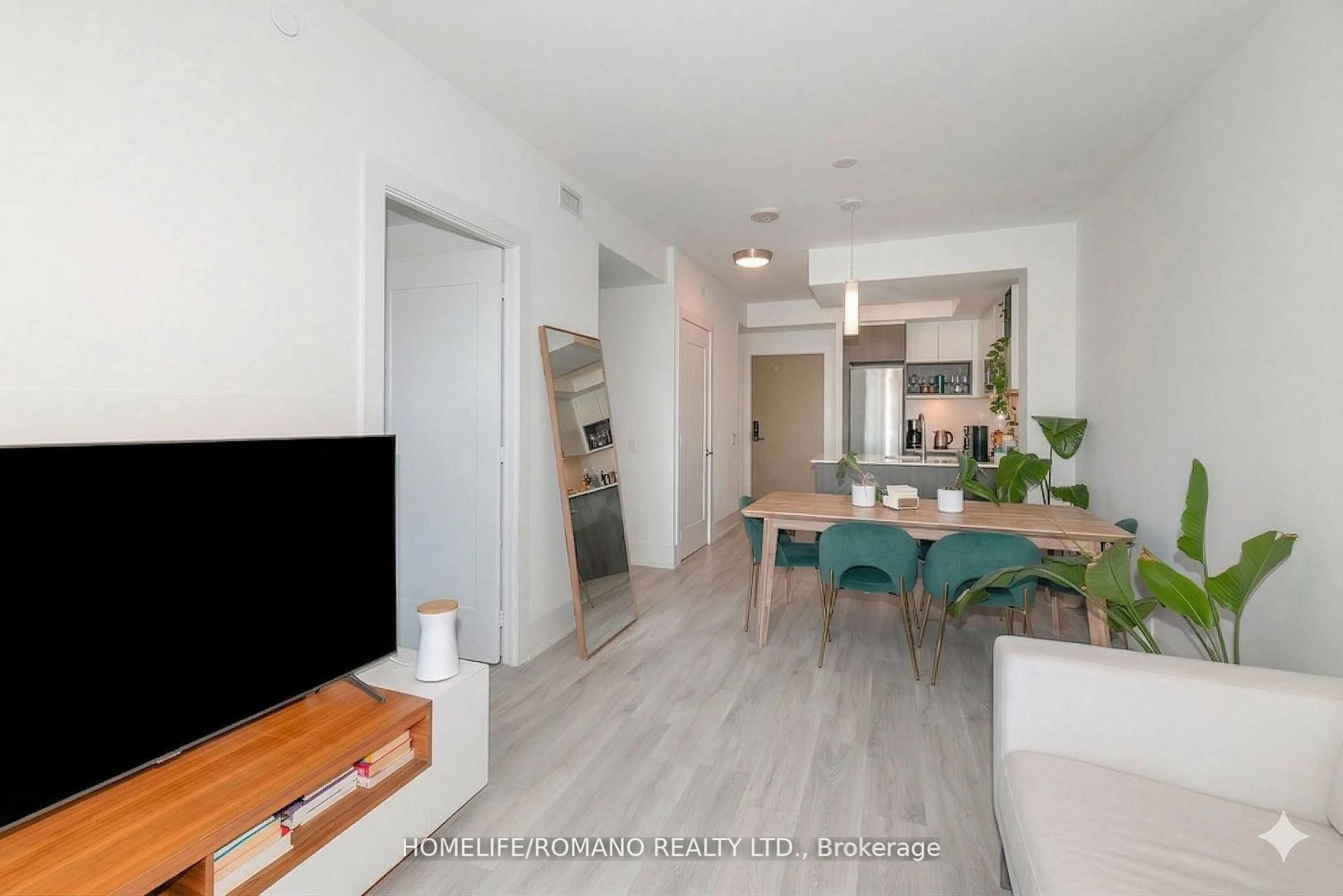 Living room with furniture, unknown for 118 Merchants' Wharf #513, Toronto Ontario M5A 0L3