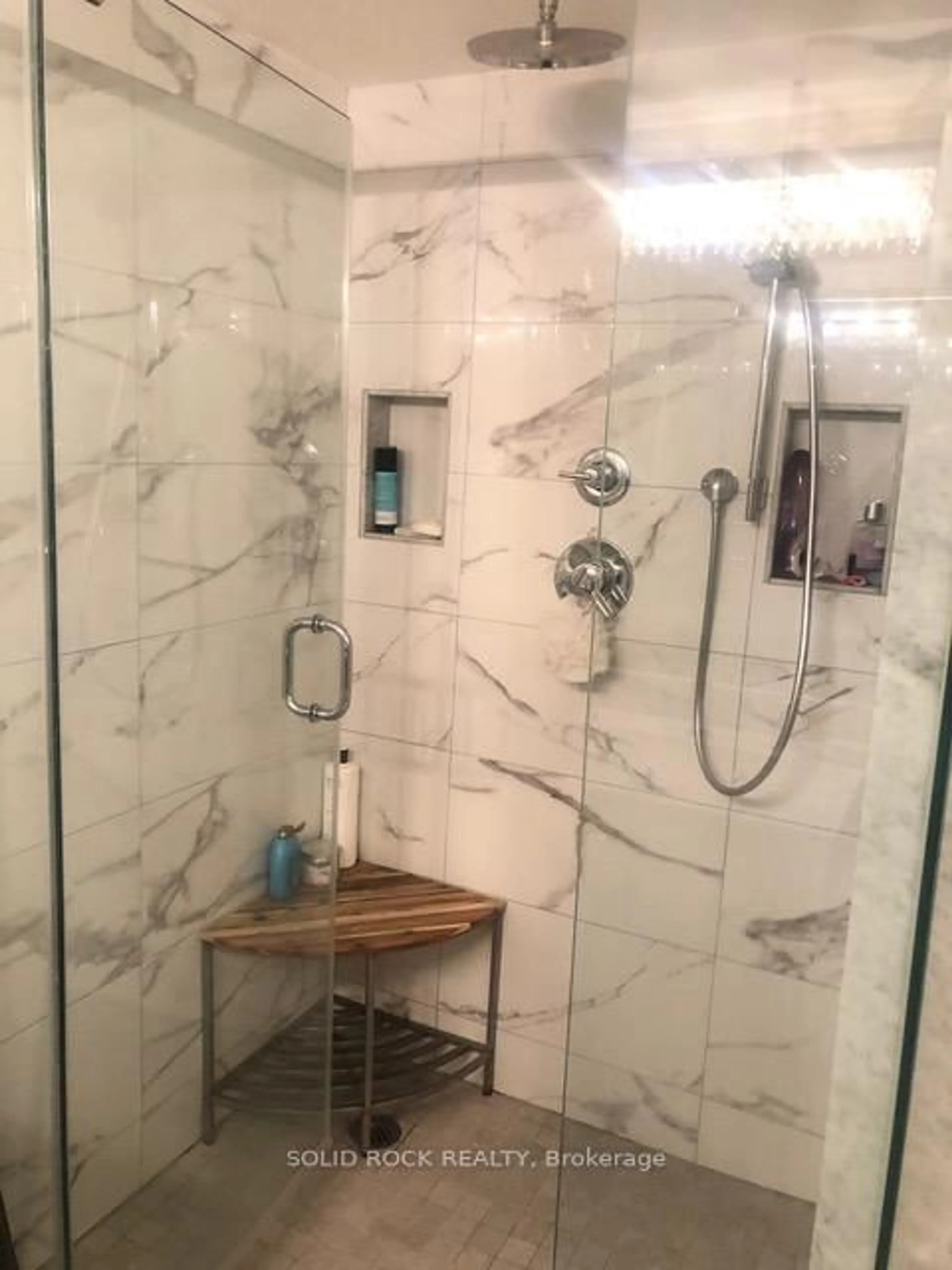 Contemporary bathroom, ceramic/tile floor for 8 Covington Rd #408, Toronto Ontario M6A 3E5