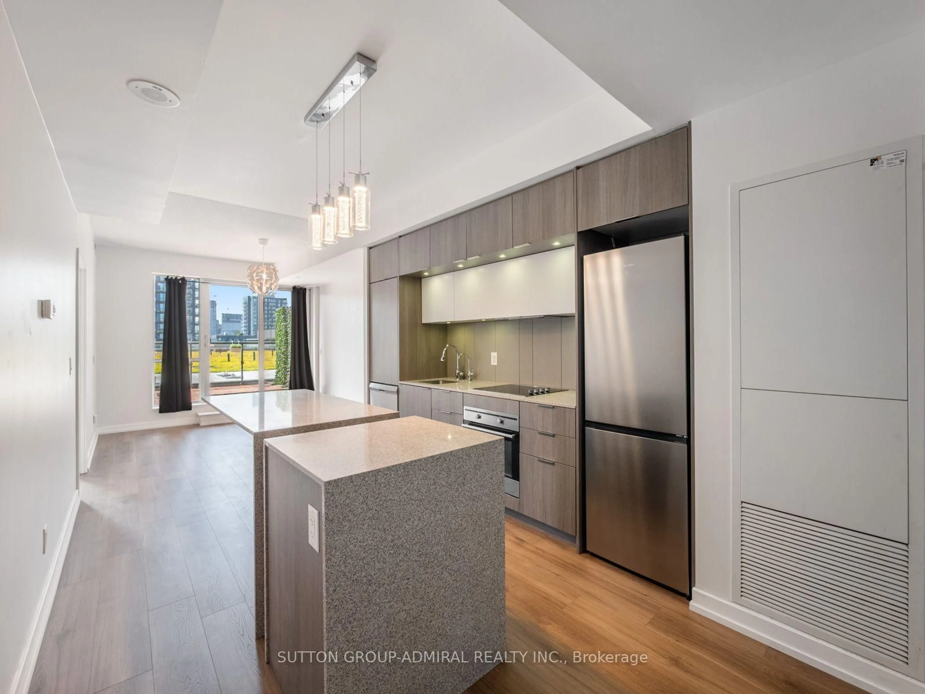 Open concept kitchen, unknown for 170 Sumach St #907, Toronto Ontario M5A 0C3