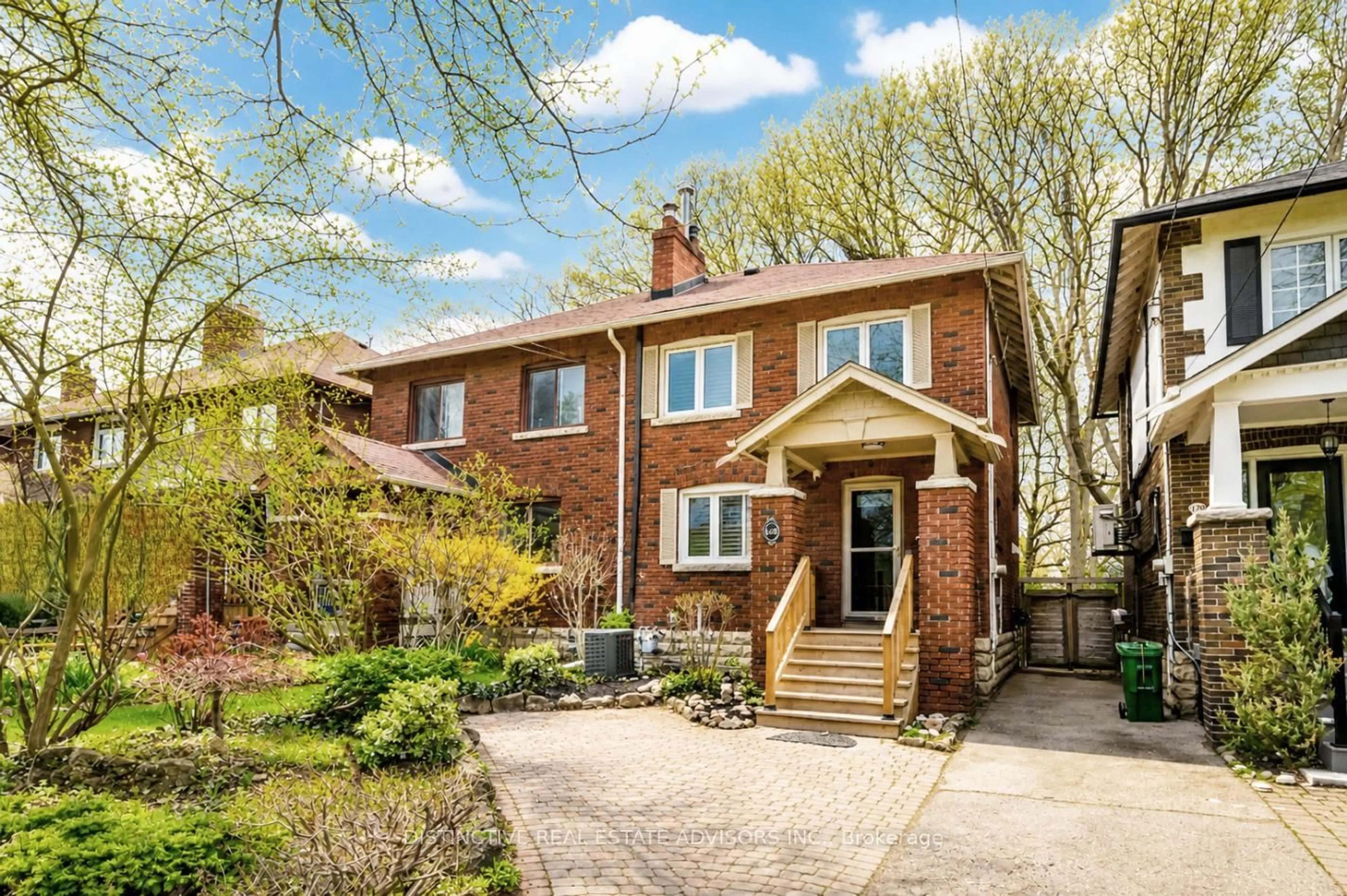 Home with brick exterior material, street for 168 Moore Ave, Toronto Ontario M4T 1V8