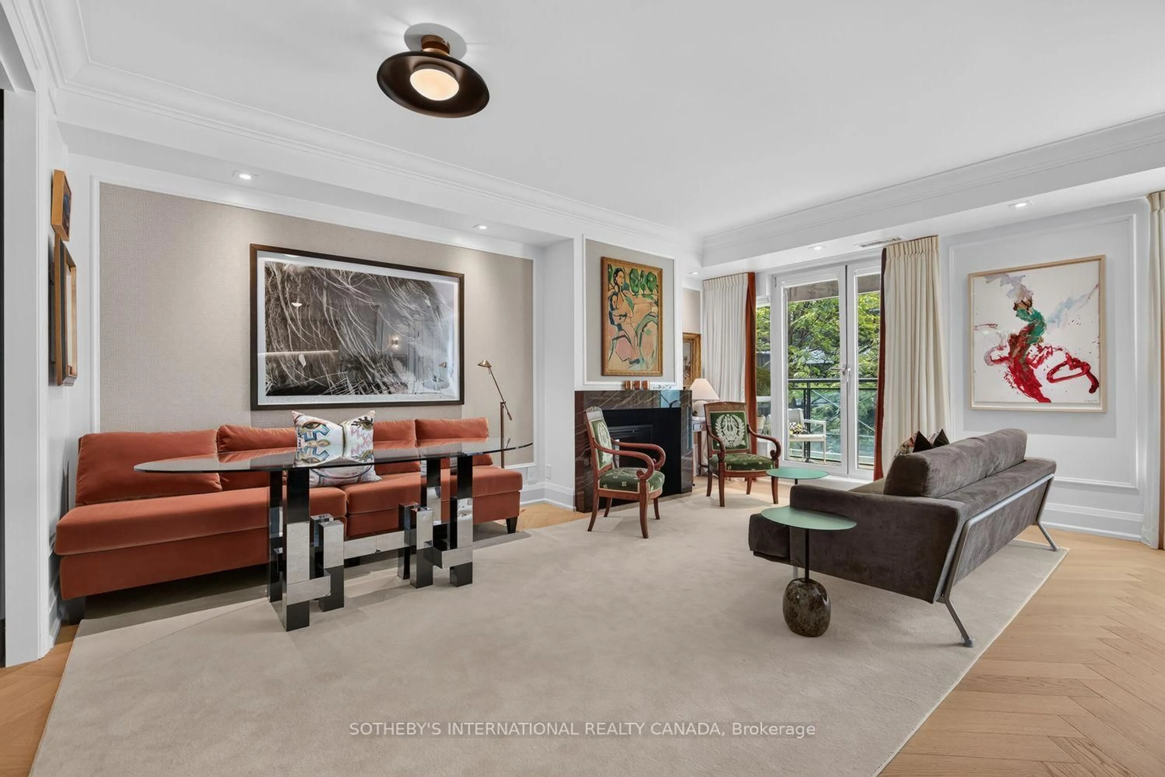 Living room with furniture, unknown for 20 Scrivener Sq #301, Toronto Ontario M4W 3X9