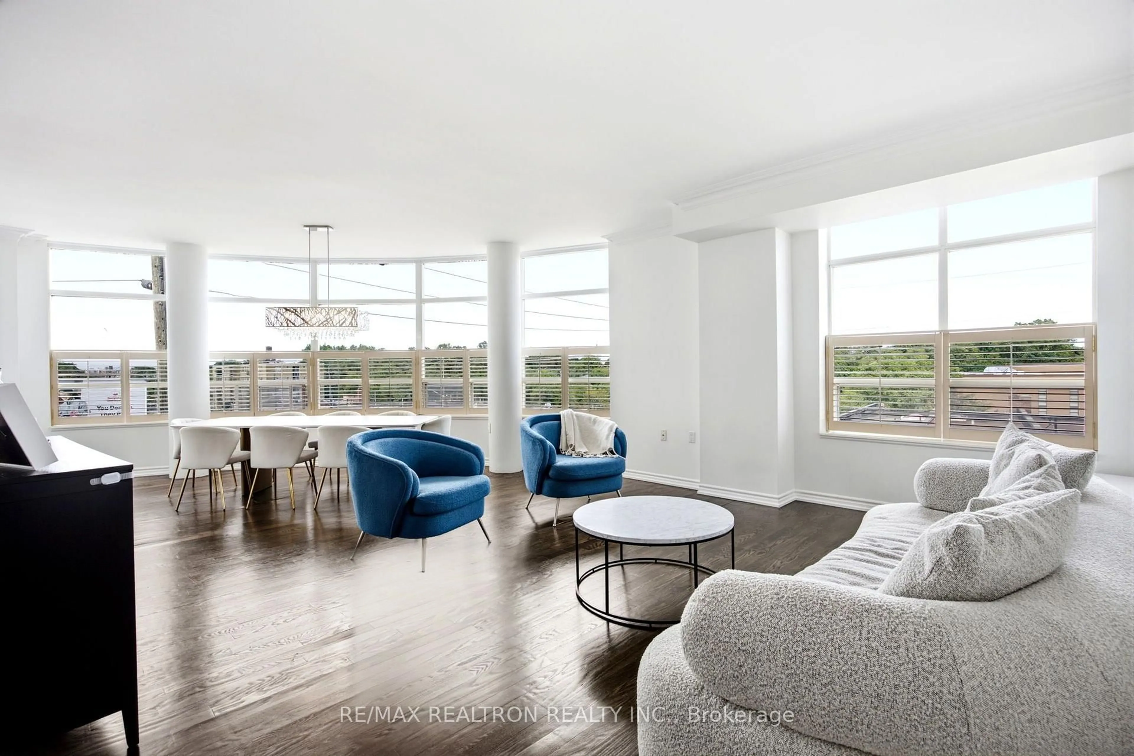 Living room with furniture, unknown for 1 Glen Park Ave #304, Toronto Ontario M6B 4M5