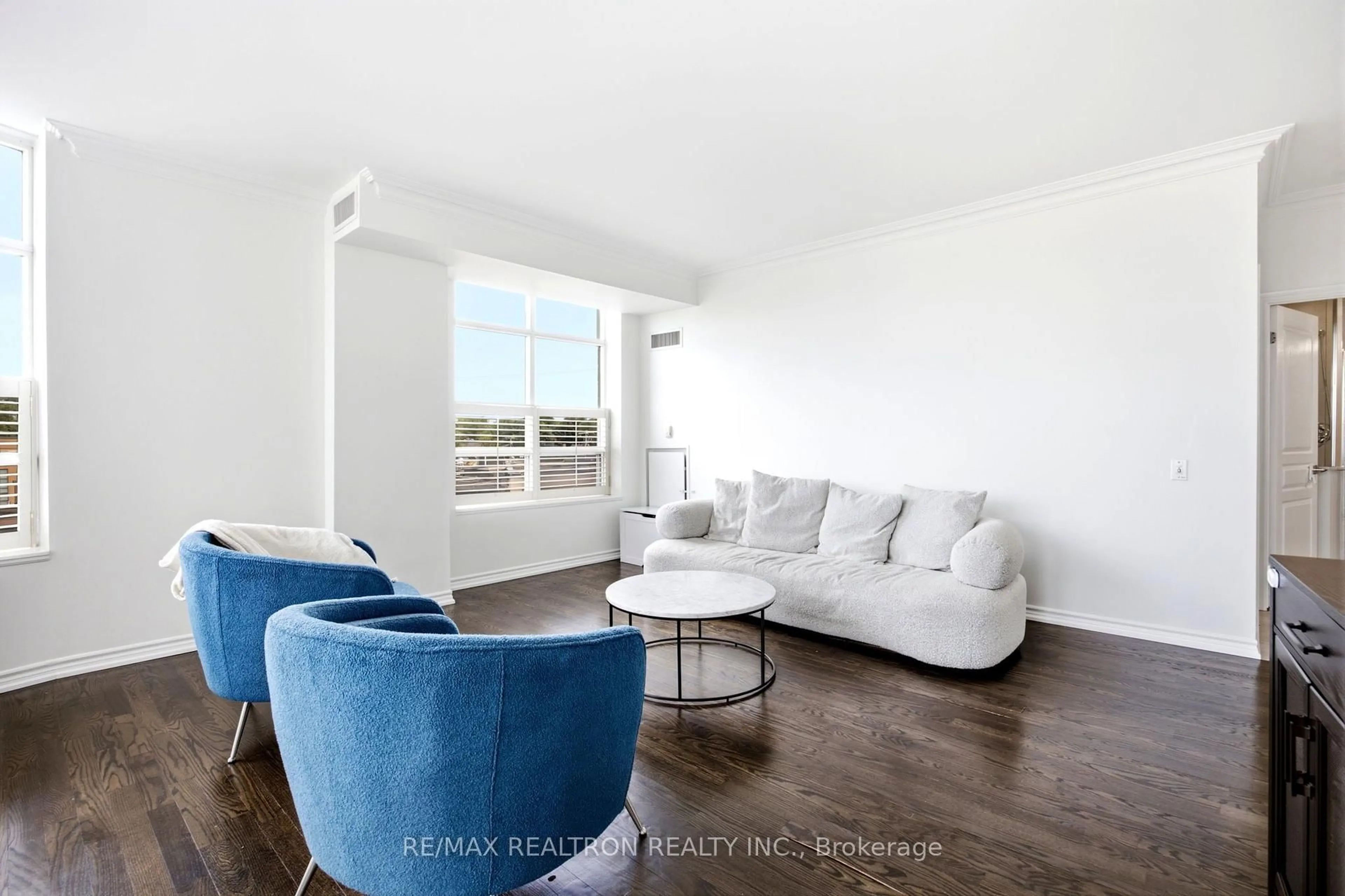 Living room with furniture, unknown for 1 Glen Park Ave #304, Toronto Ontario M6B 4M5