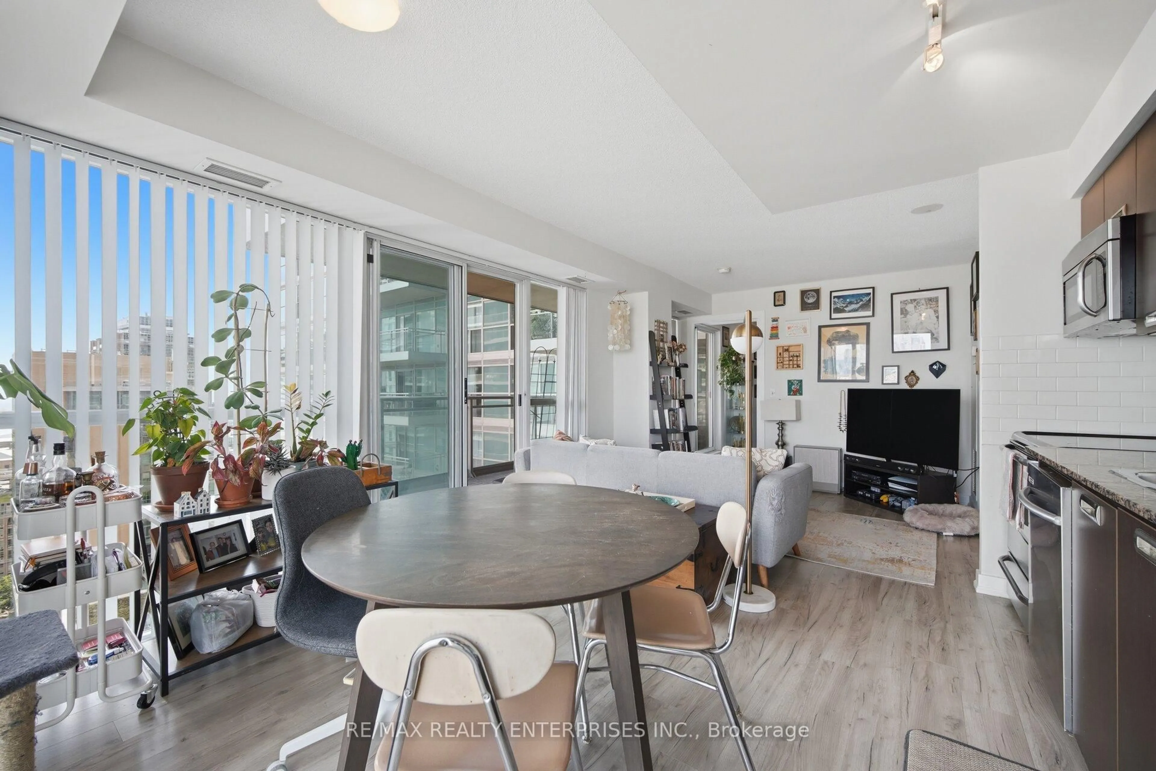 Living room with furniture, unknown for 100 Western Battery Rd #1610, Toronto Ontario M6K 3S2