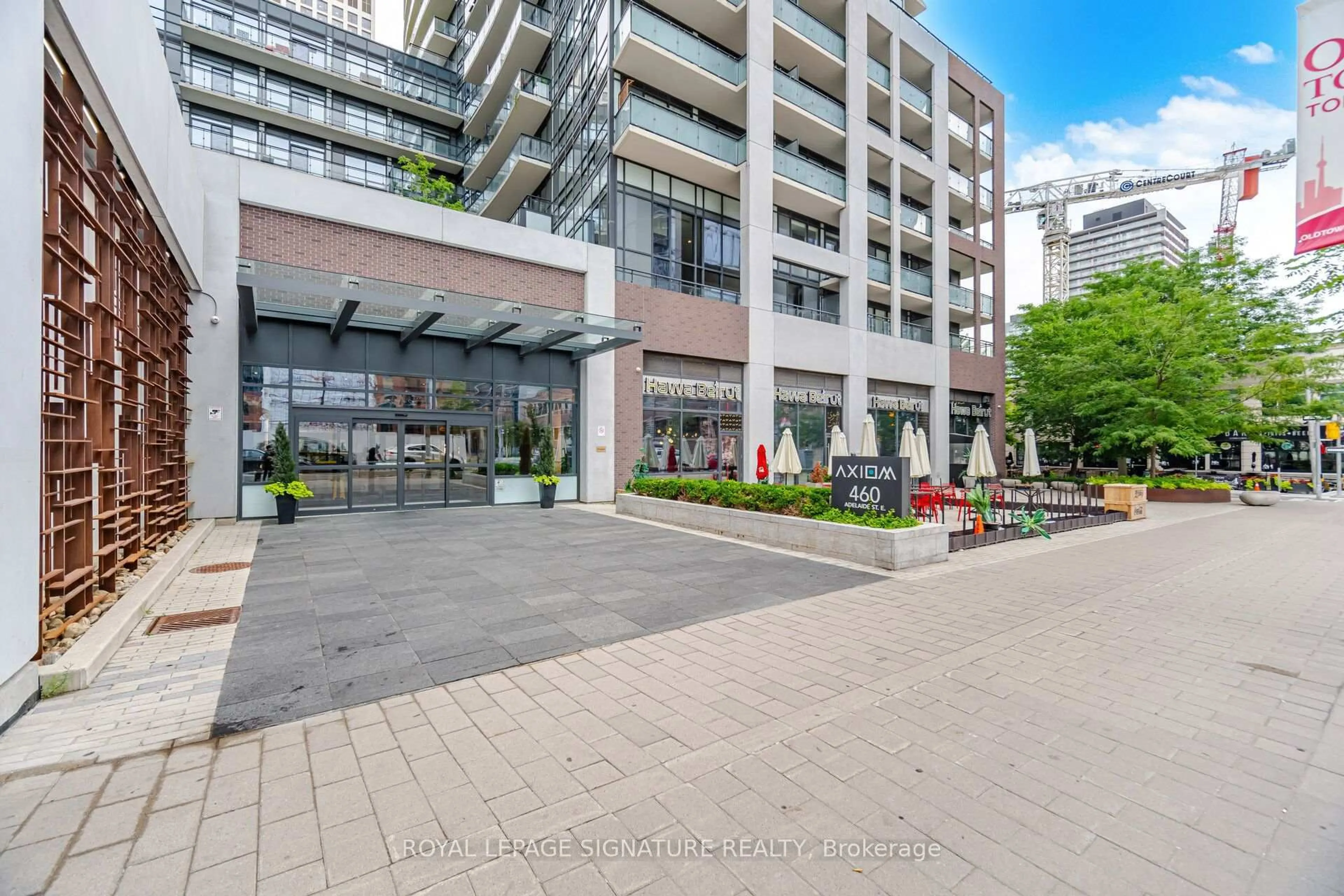 Patio, unknown for 460 Adelaide St #1801, Toronto Ontario M5A 1N6