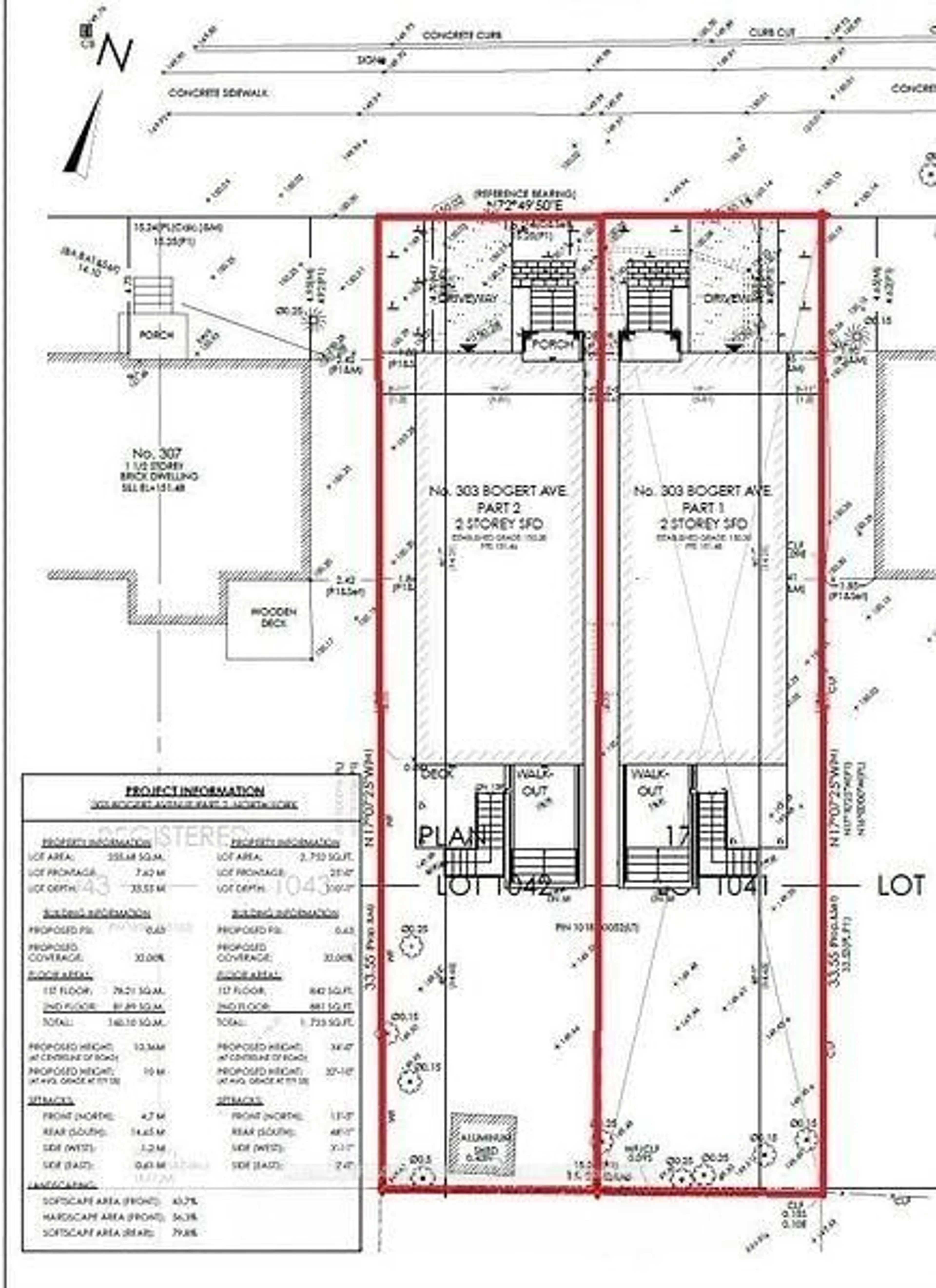 Floor plan for 303 Bogert Ave, Toronto Ontario M2N 1L4