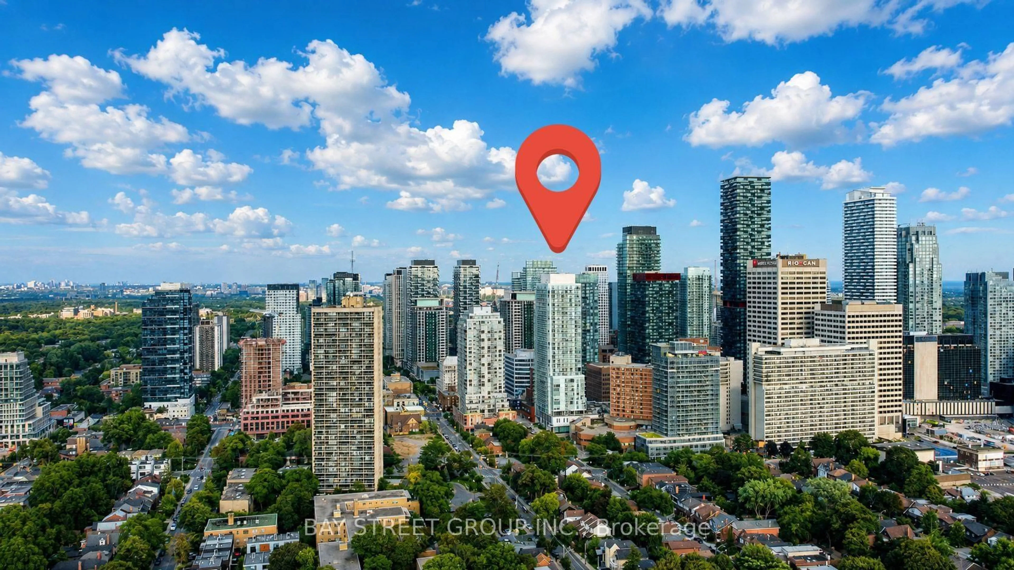 Picture of a map for 33 Helendale Ave #517, Toronto Ontario M4R 0A4
