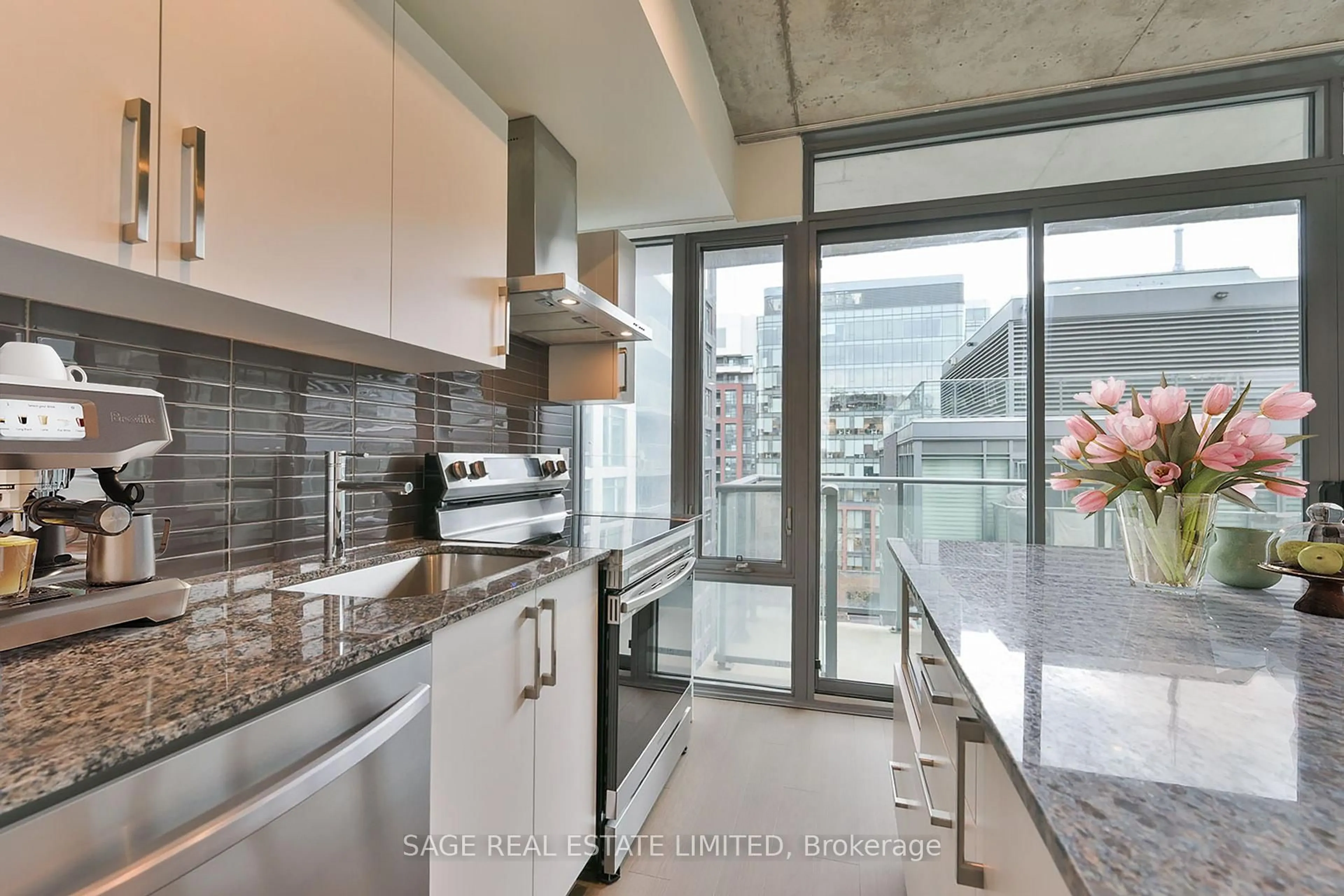 Contemporary kitchen, unknown for 95 Bathurst St #914, Toronto Ontario M5V 0H7