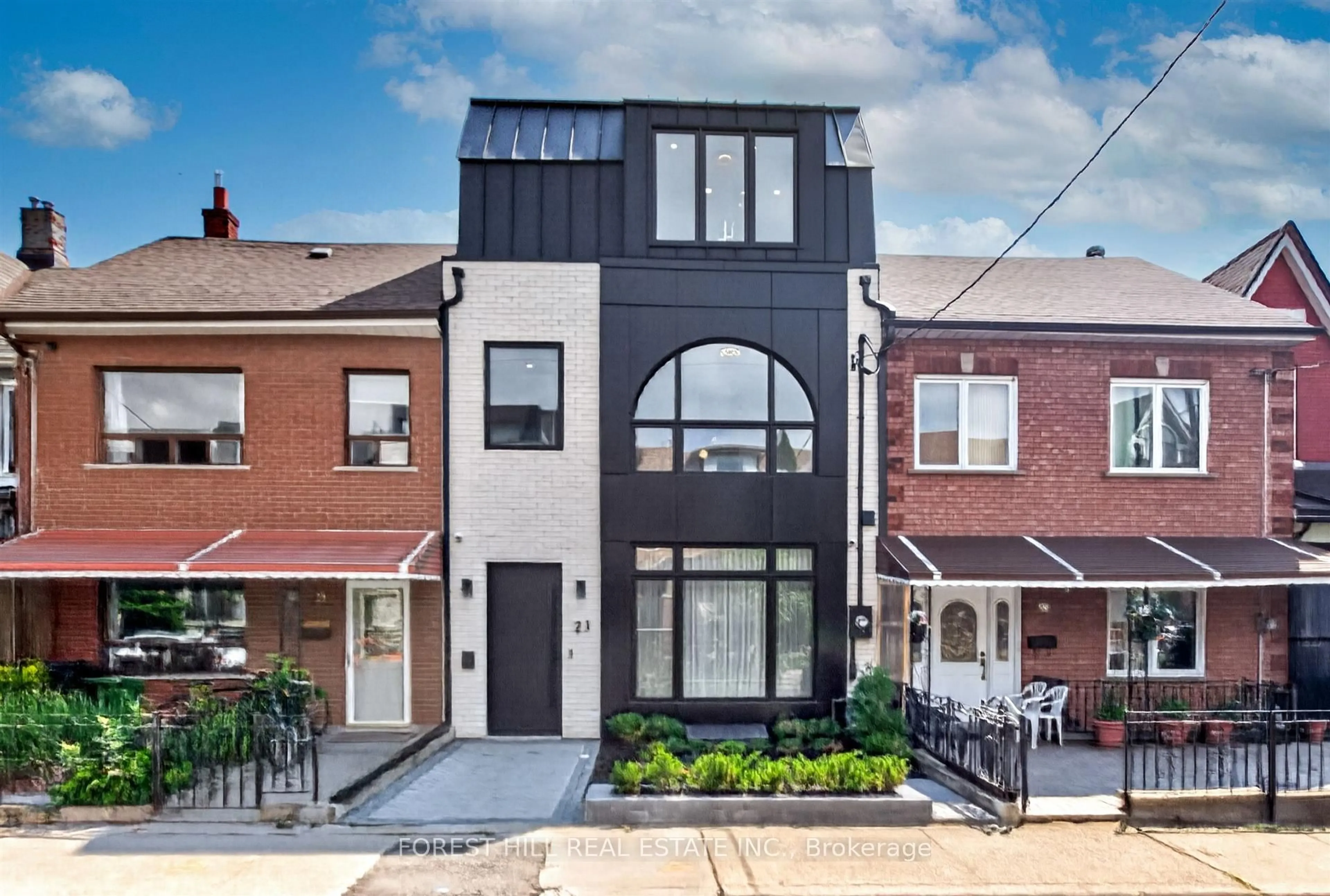 Home with brick exterior material, street for 21 Foxley St, Toronto Ontario M6J 1P9