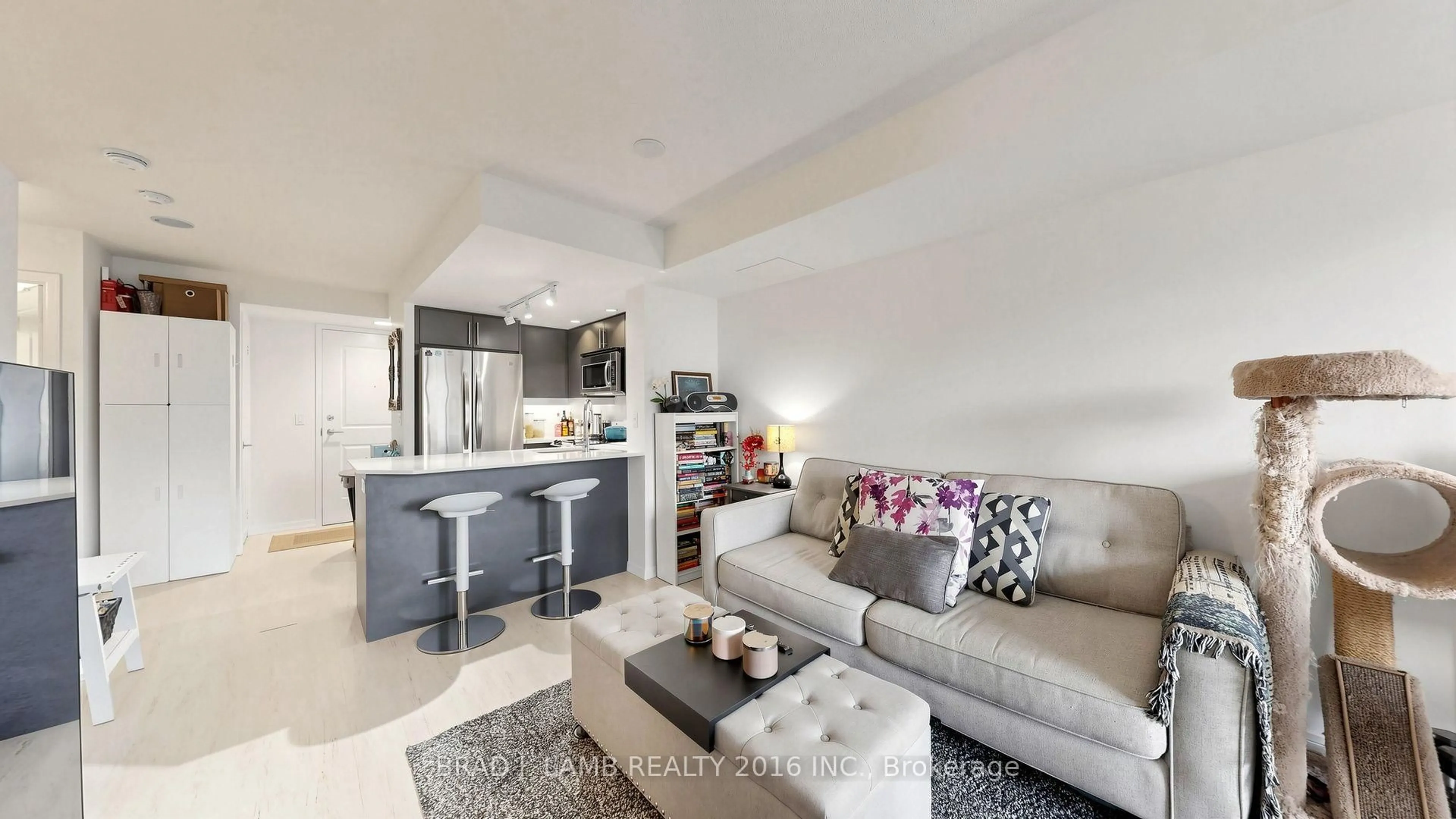 Living room with furniture, unknown for 65 East Liberty St #414, Toronto Ontario M6K 3R2