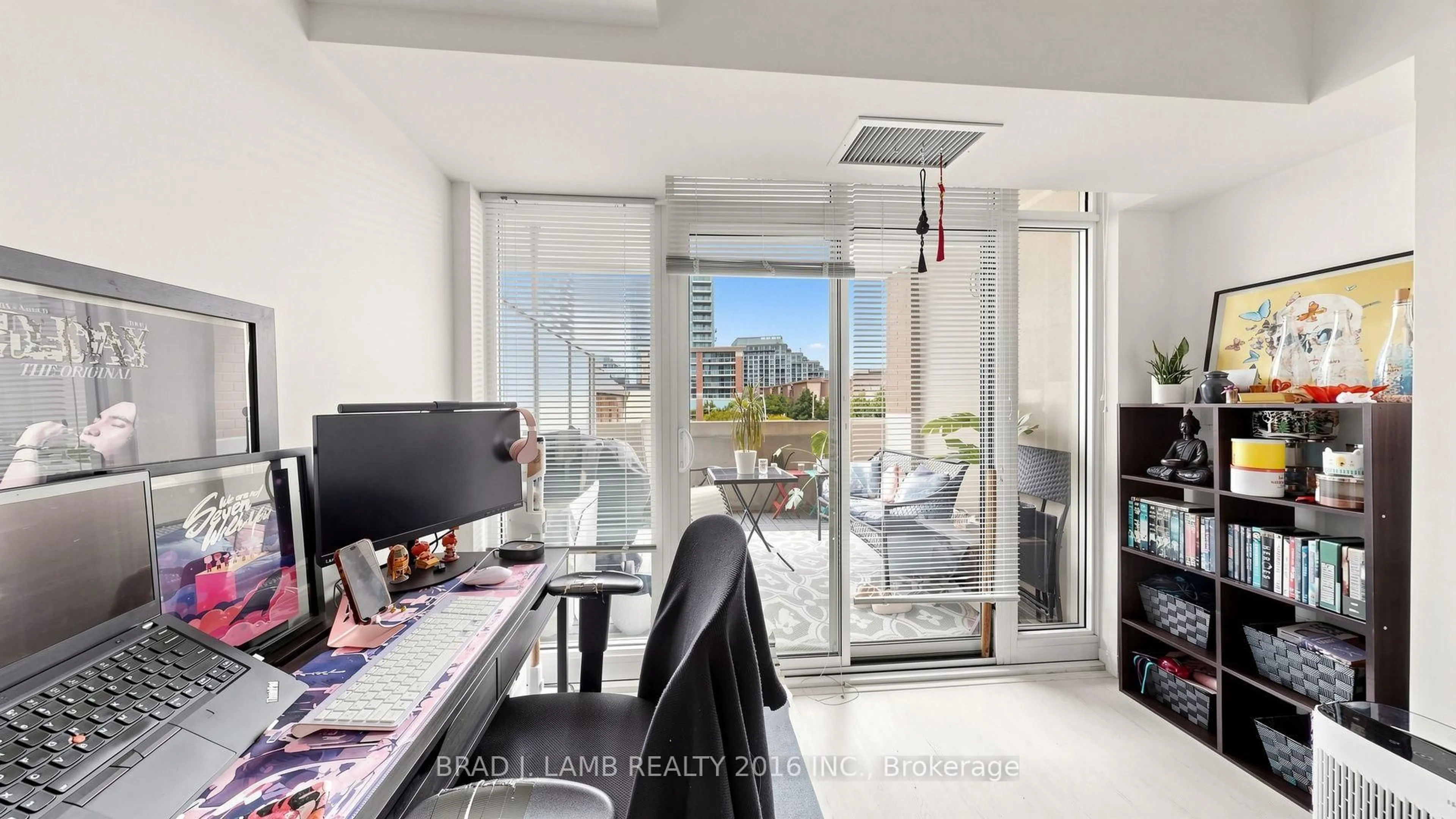 Balcony in the apartment, unknown for 65 East Liberty St #414, Toronto Ontario M6K 3R2