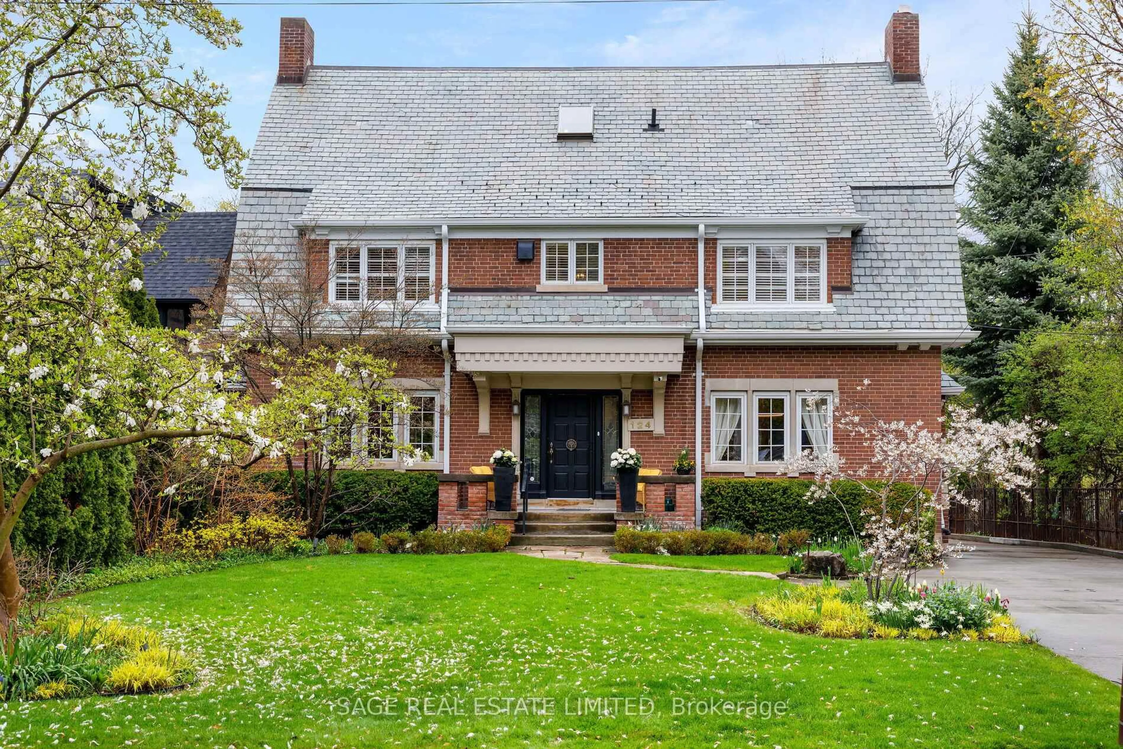 Home with brick exterior material, street for 124 Blythwood Rd, Toronto Ontario M4N 1A4