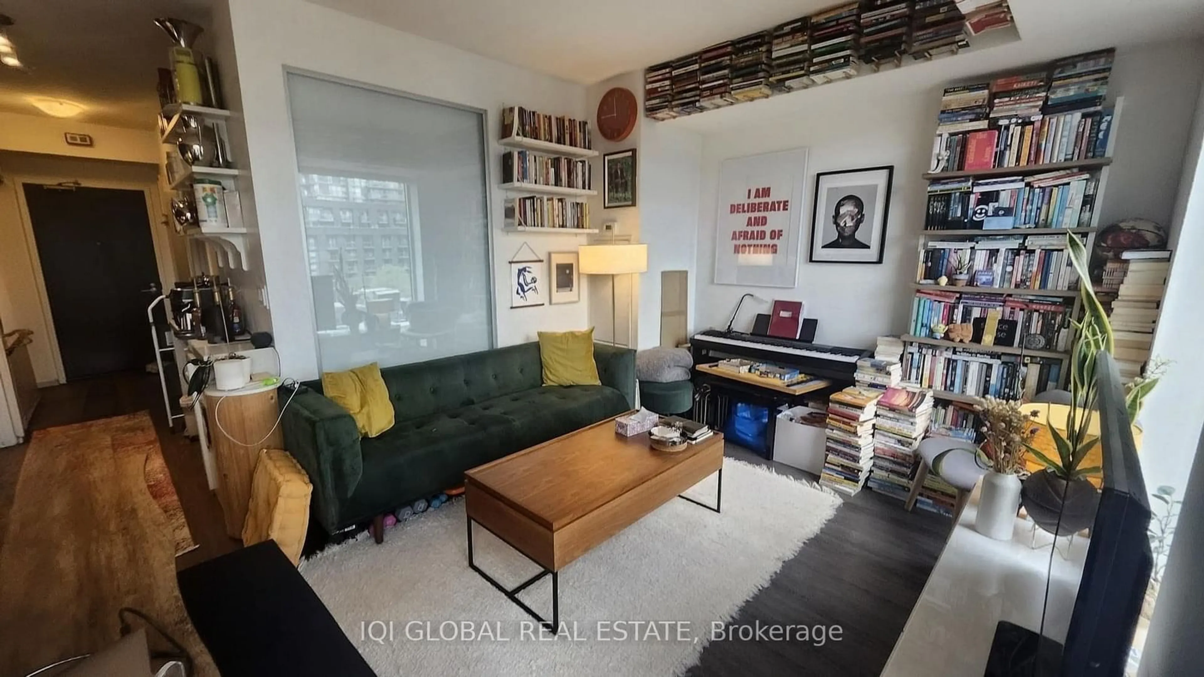 Living room with furniture, unknown for 106 Dovercourt Rd #407, Toronto Ontario M6J 0G4