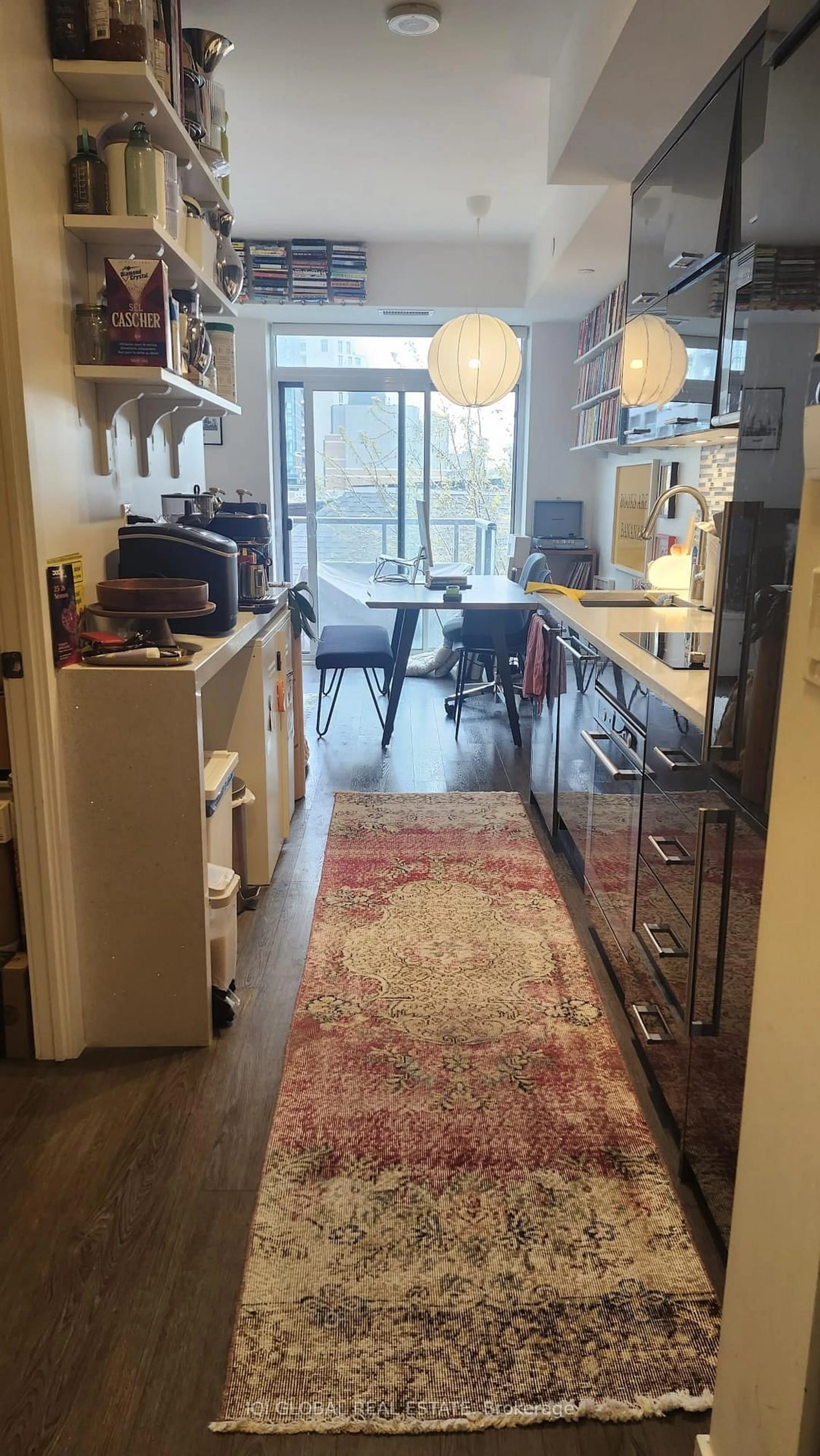 Open concept kitchen, unknown for 106 Dovercourt Rd #407, Toronto Ontario M6J 0G4