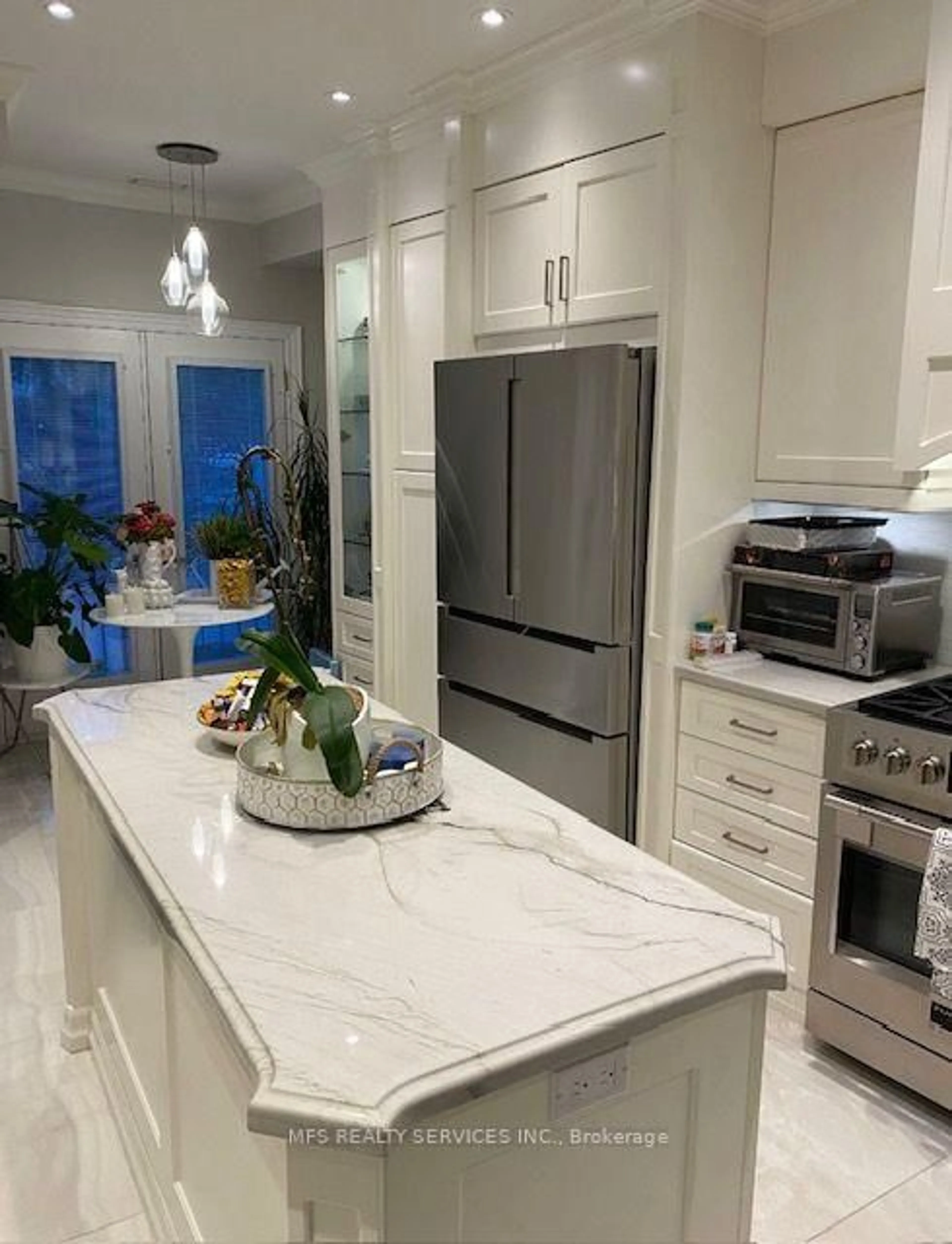 Contemporary kitchen, ceramic/tile floor for 26 David Dunlap Circ, Toronto Ontario M3C 4C1